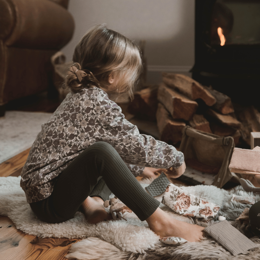 The Printed Legging - Squirrel