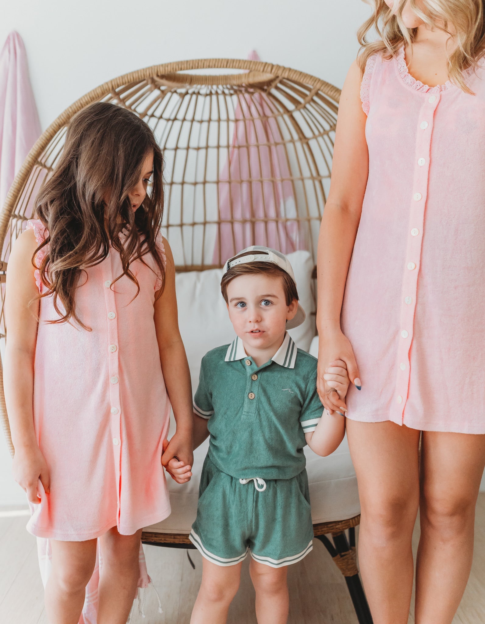 Terry Cover-up Dress ~ Orchid Pink