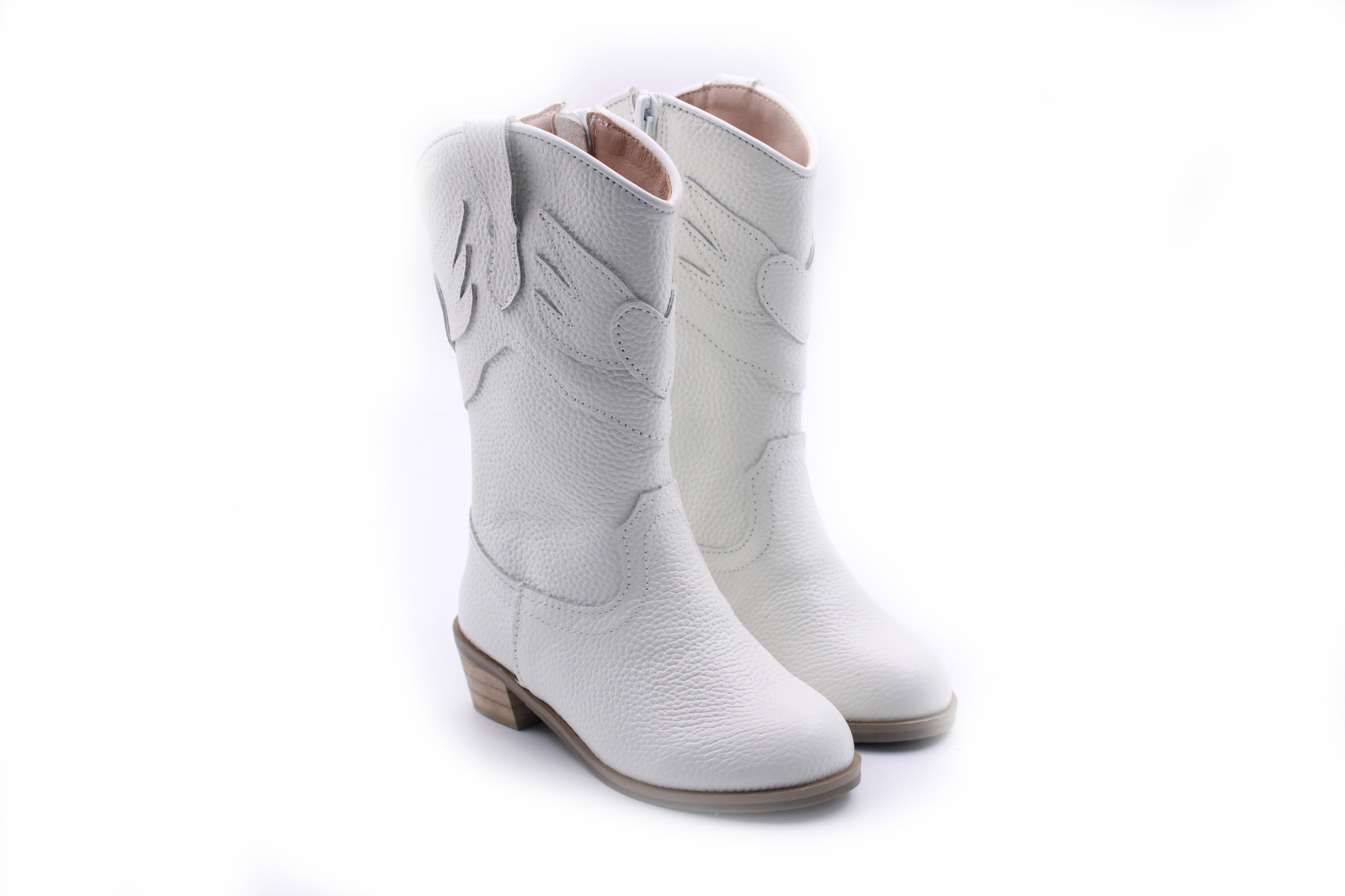 Western Cowgirl Boots - White