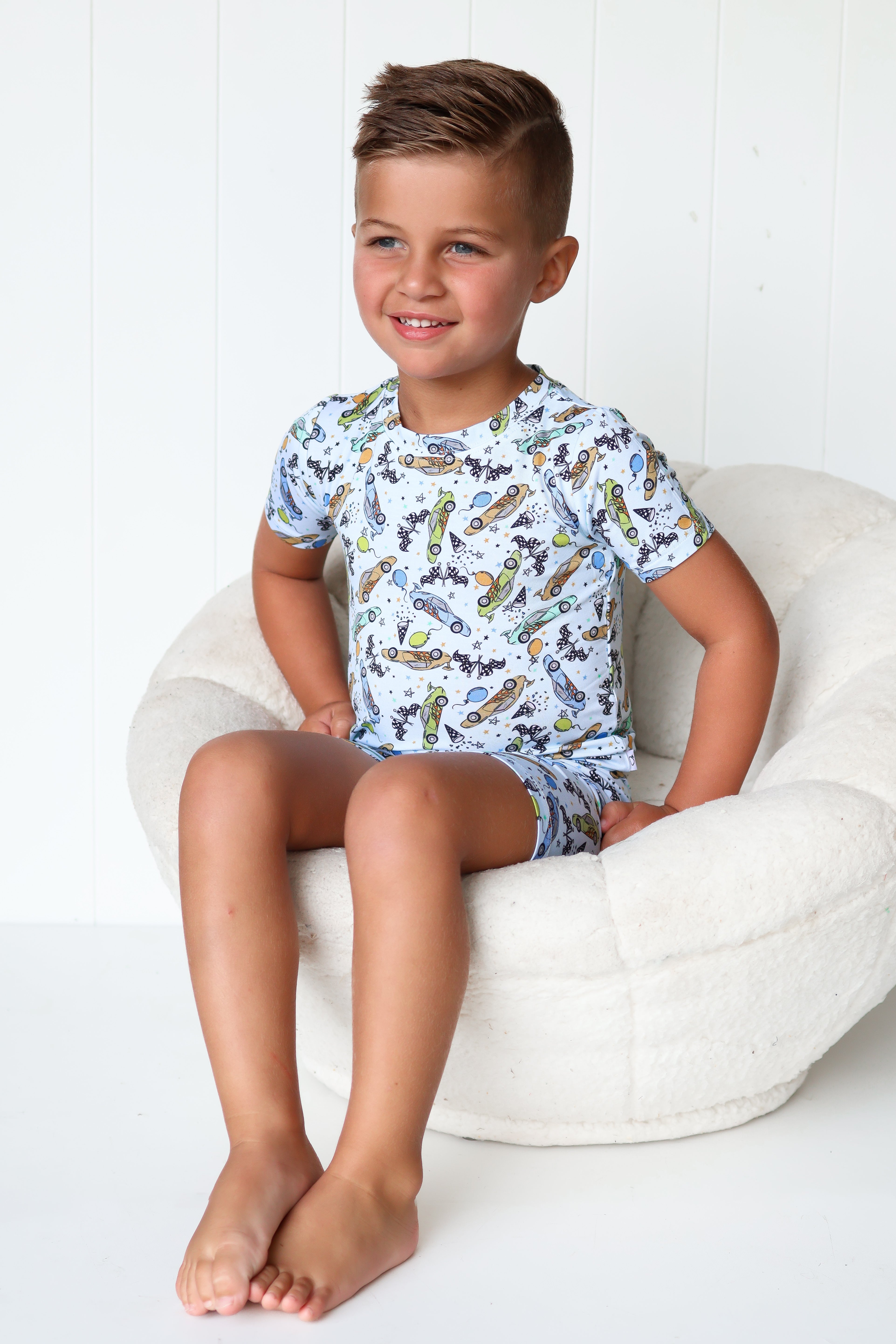 Racing To My Birthday Dream Short Set