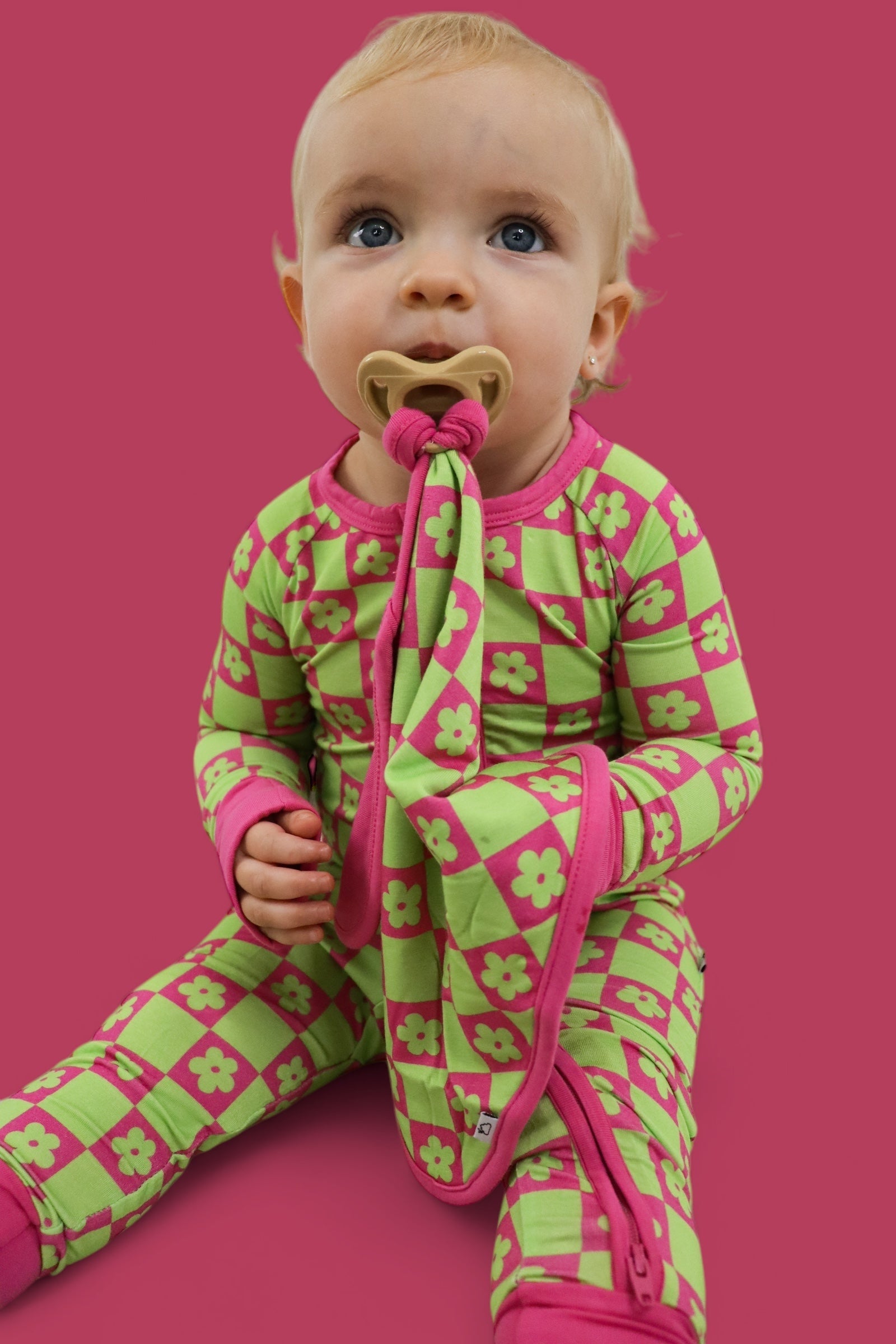 Wild Daisy Checkers Dream Lovey