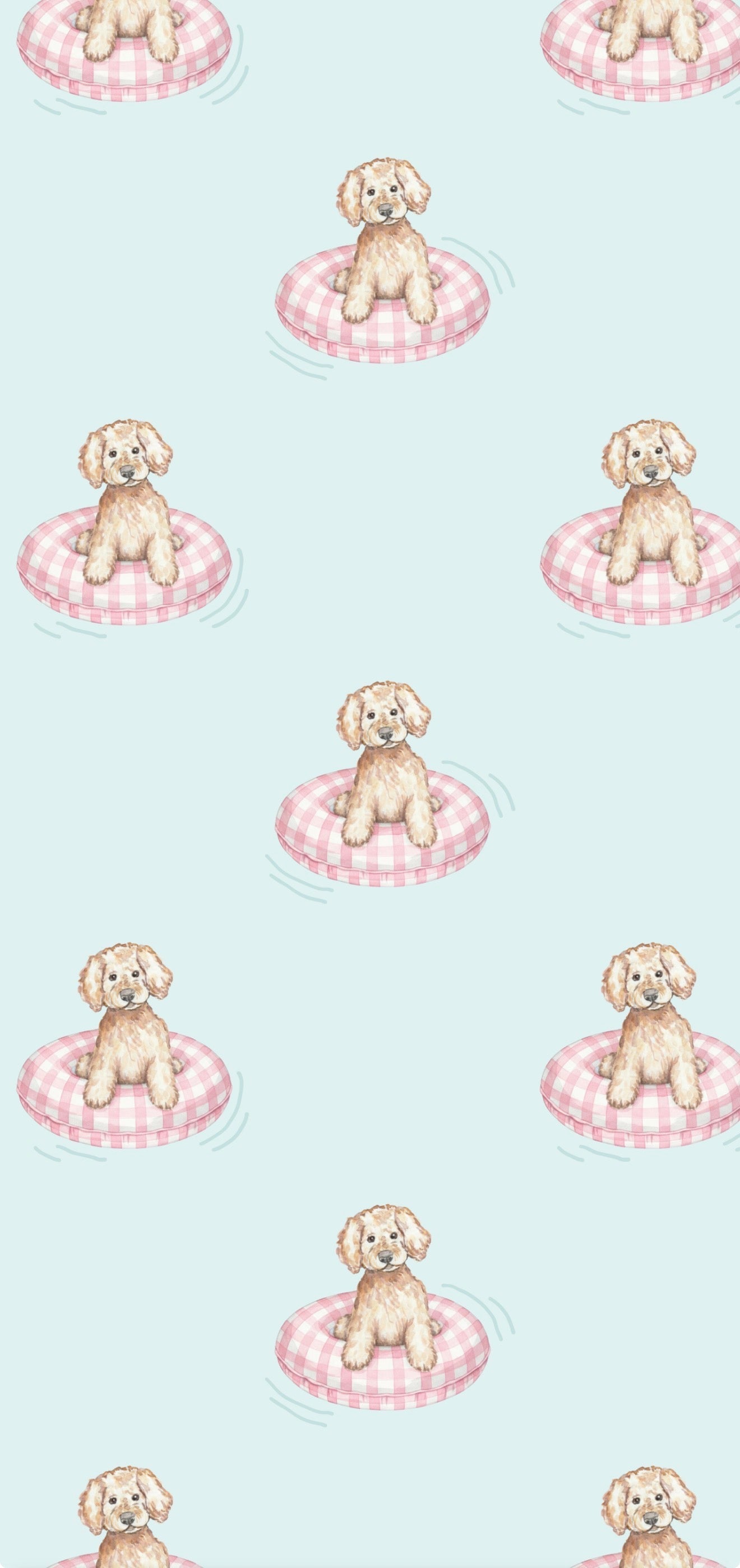 Pink Poolside Pups Comfort Set