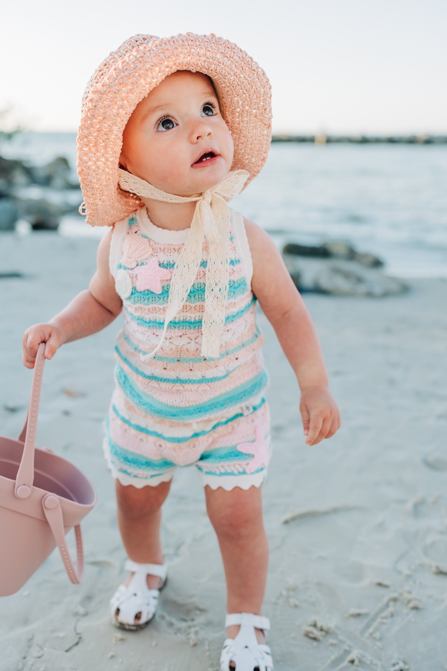 Seashore Stripe Knit Tank