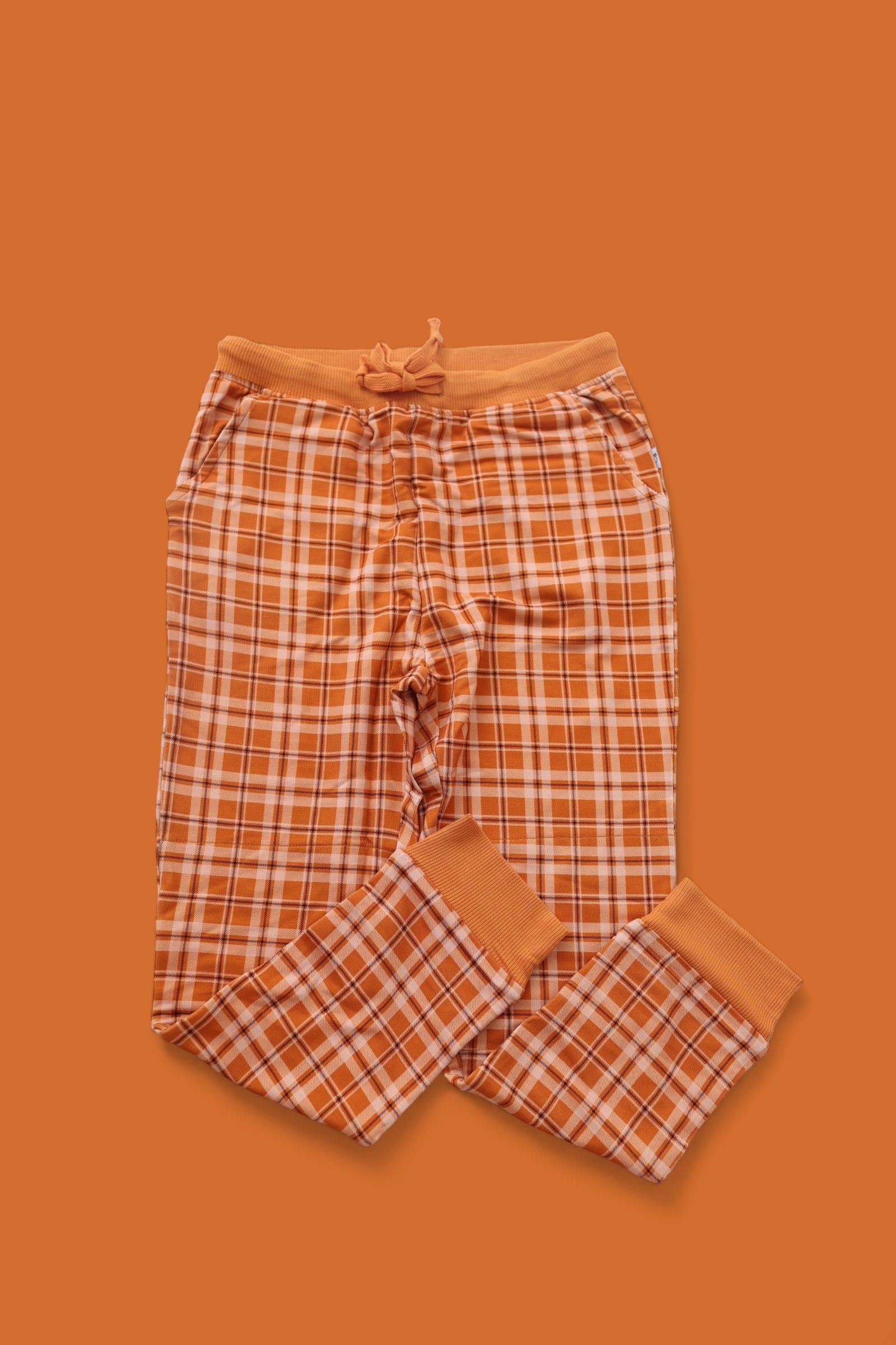 Cider Plaid Dream Jogger