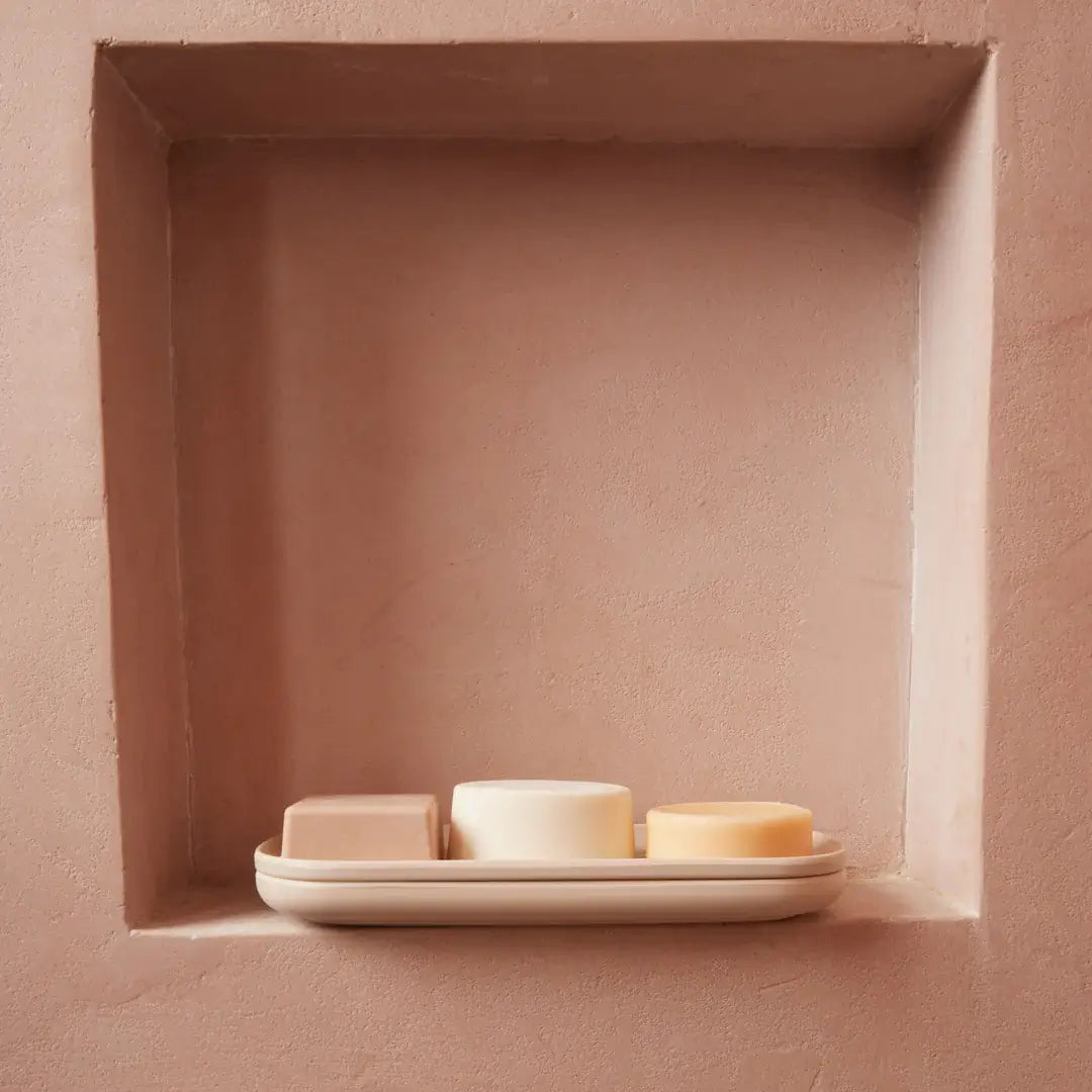 Shower Trio & Xl Soap Dish Gift Set