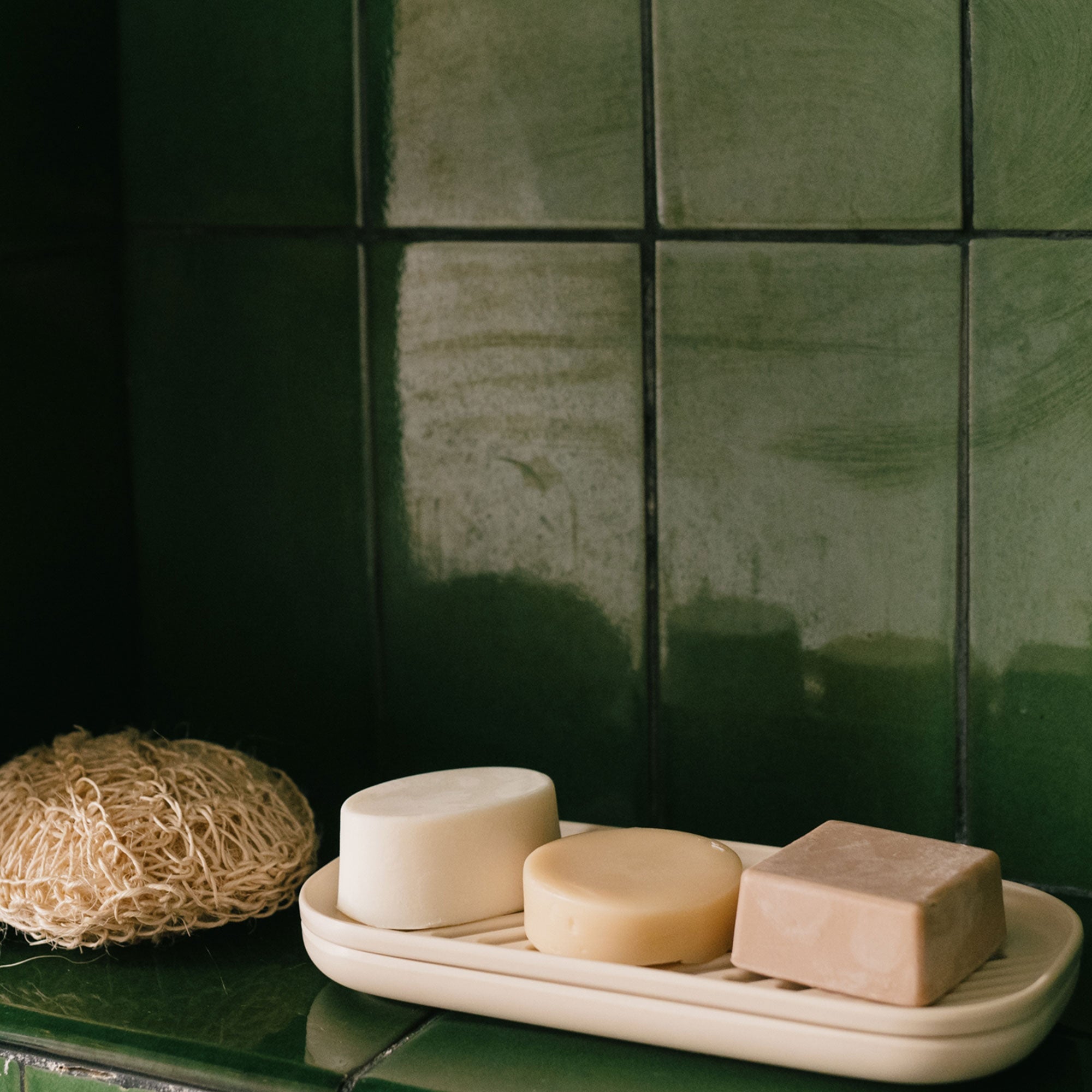 Shower Trio & Xl Soap Dish Gift Set