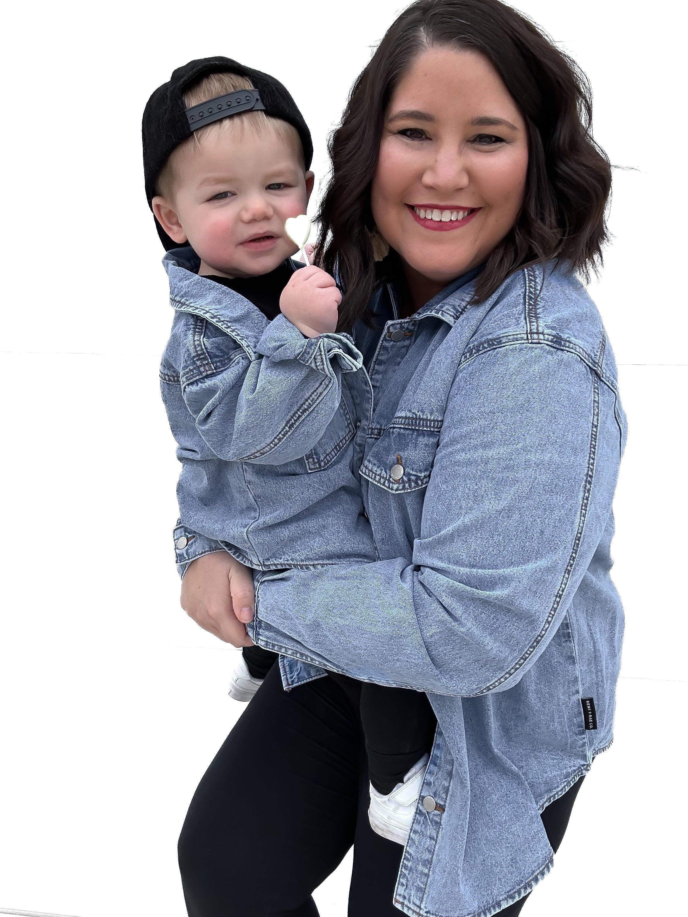 Adult - Denim Shacket