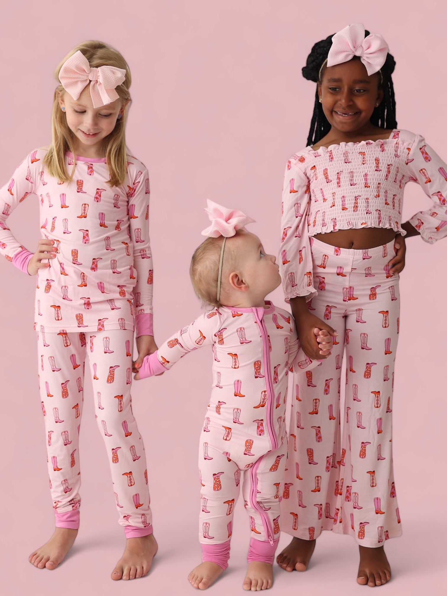 Exclusive Yee Haw Hollie Dream Smocked Flare Set