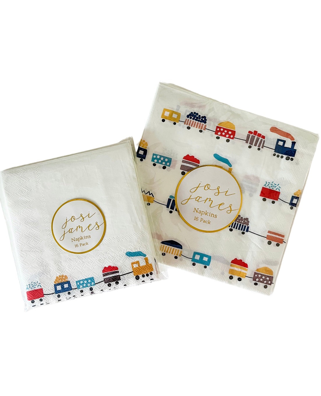 Train Party Napkin Set (2 Packs, 16 Each)