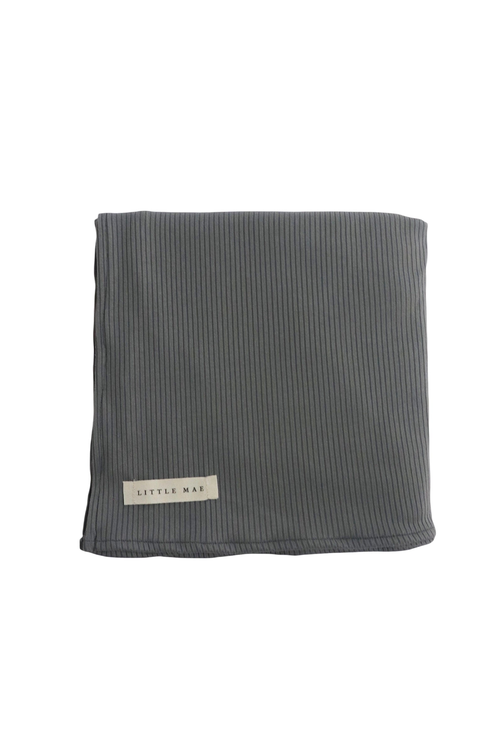 Stone Ribbed Stretch Swaddle