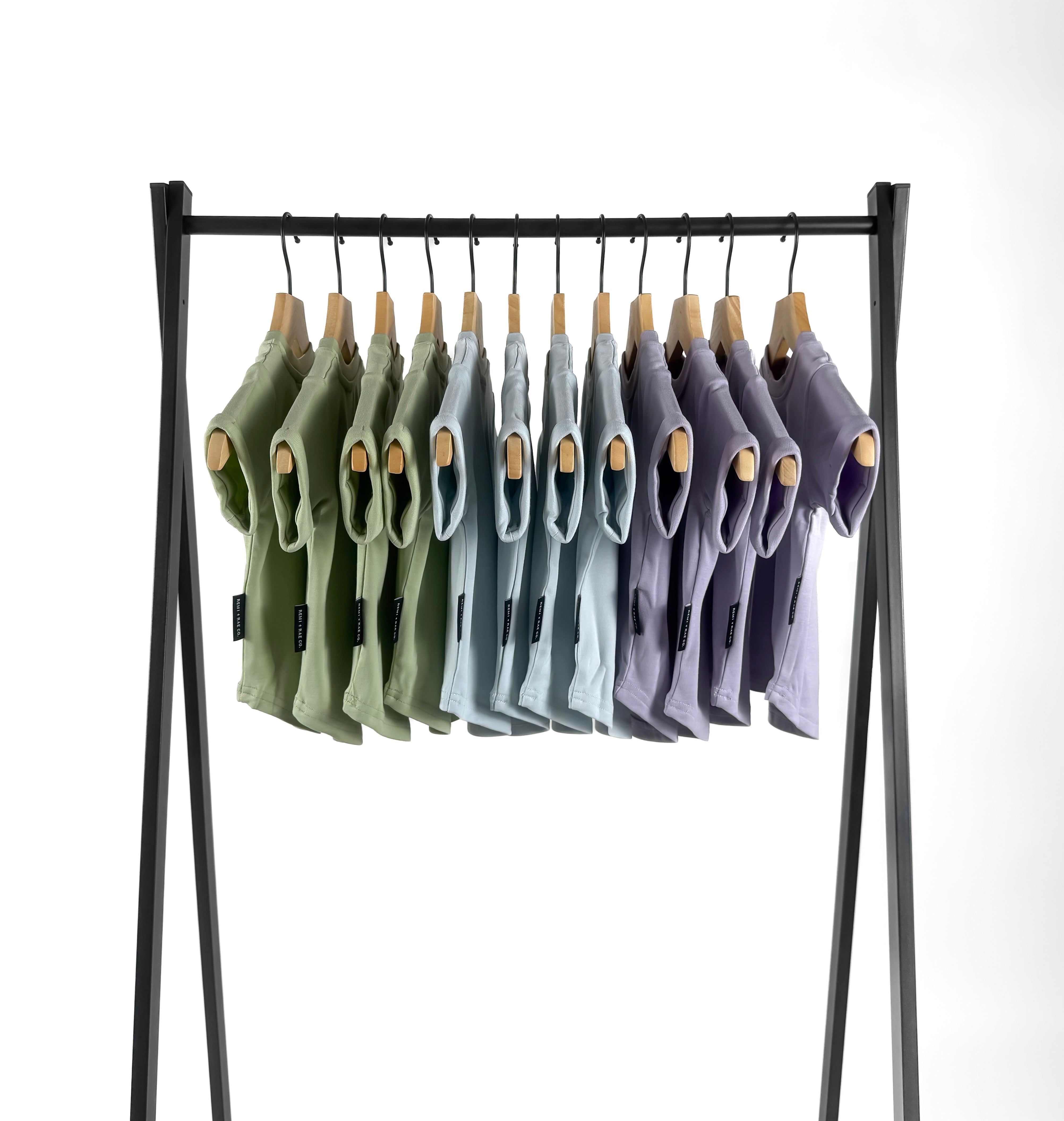 Bamboo Luxe Tee - Sky