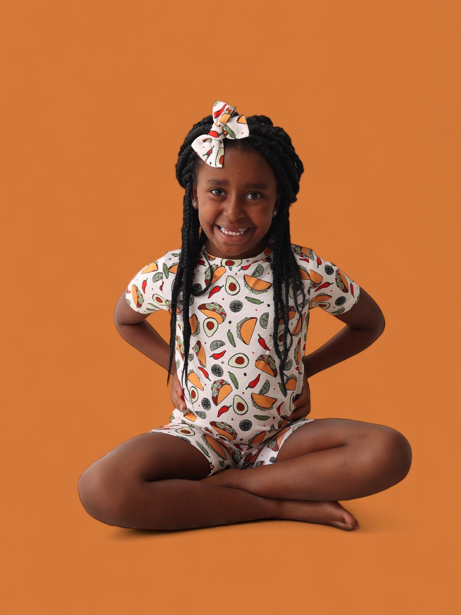 Exclusive Taco Tuesday Dream Bow Hair Clips