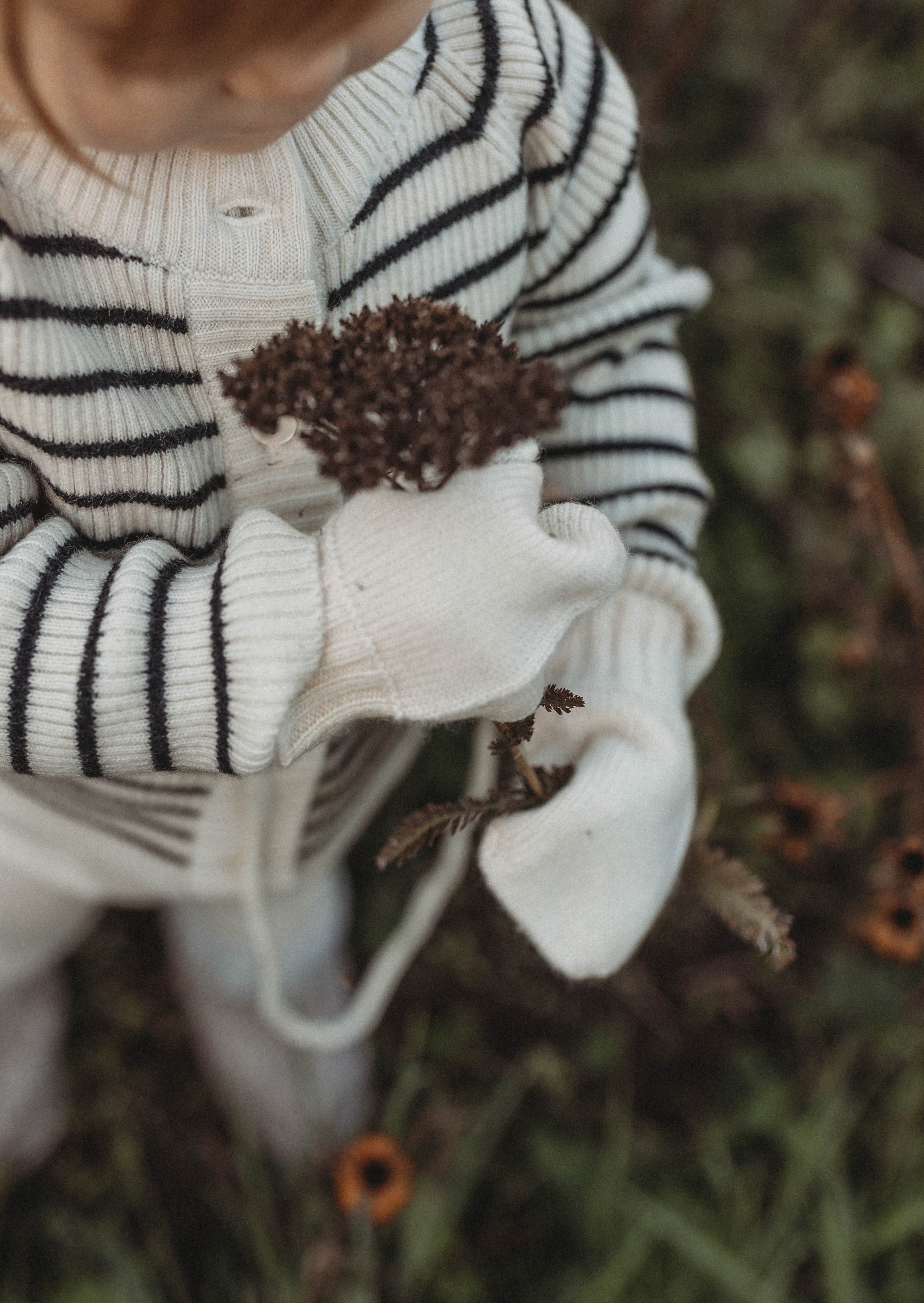 Cashmere & Merino Wool Gloves | Pure Beige