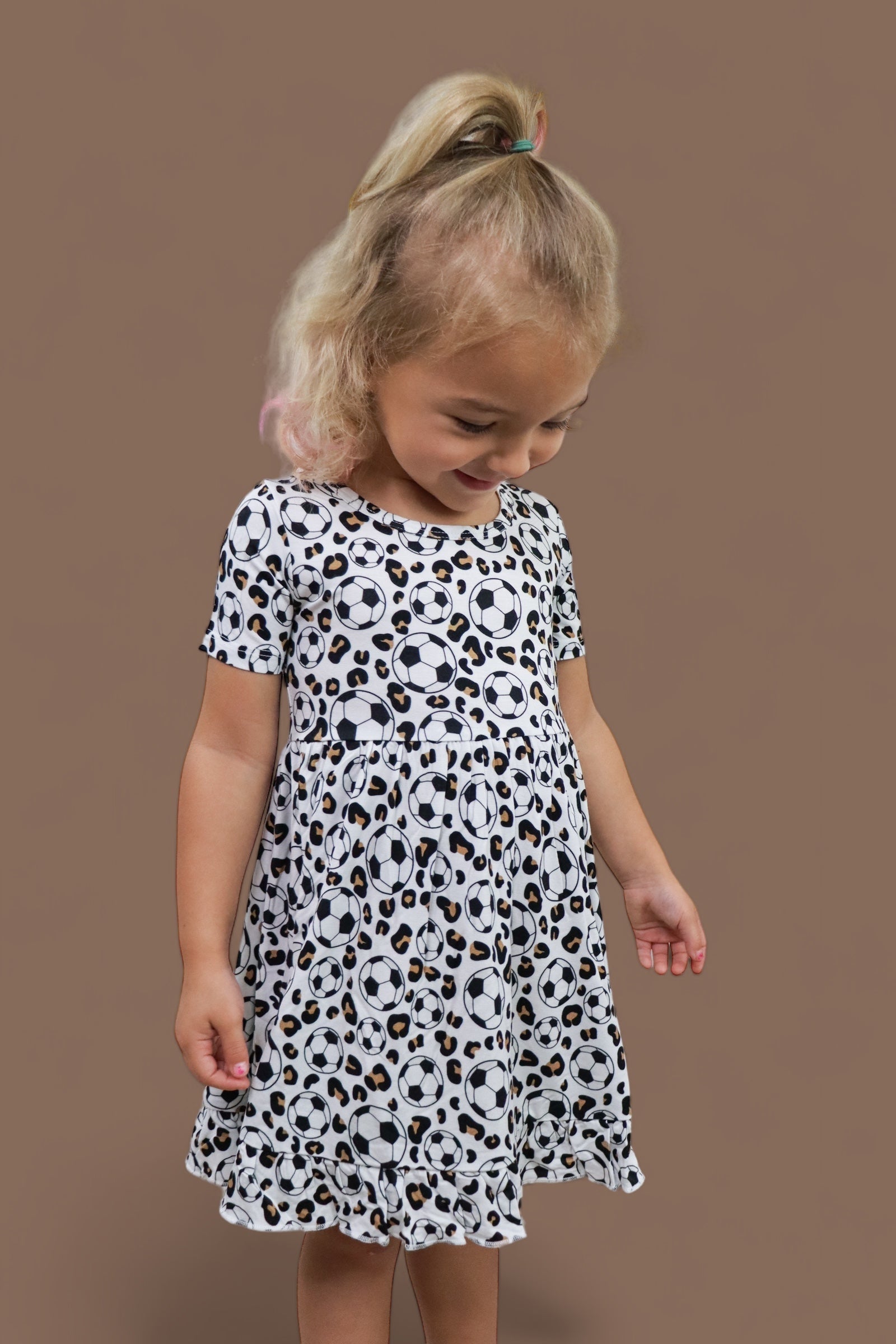 Wild Goals Dream Ruffle Dress