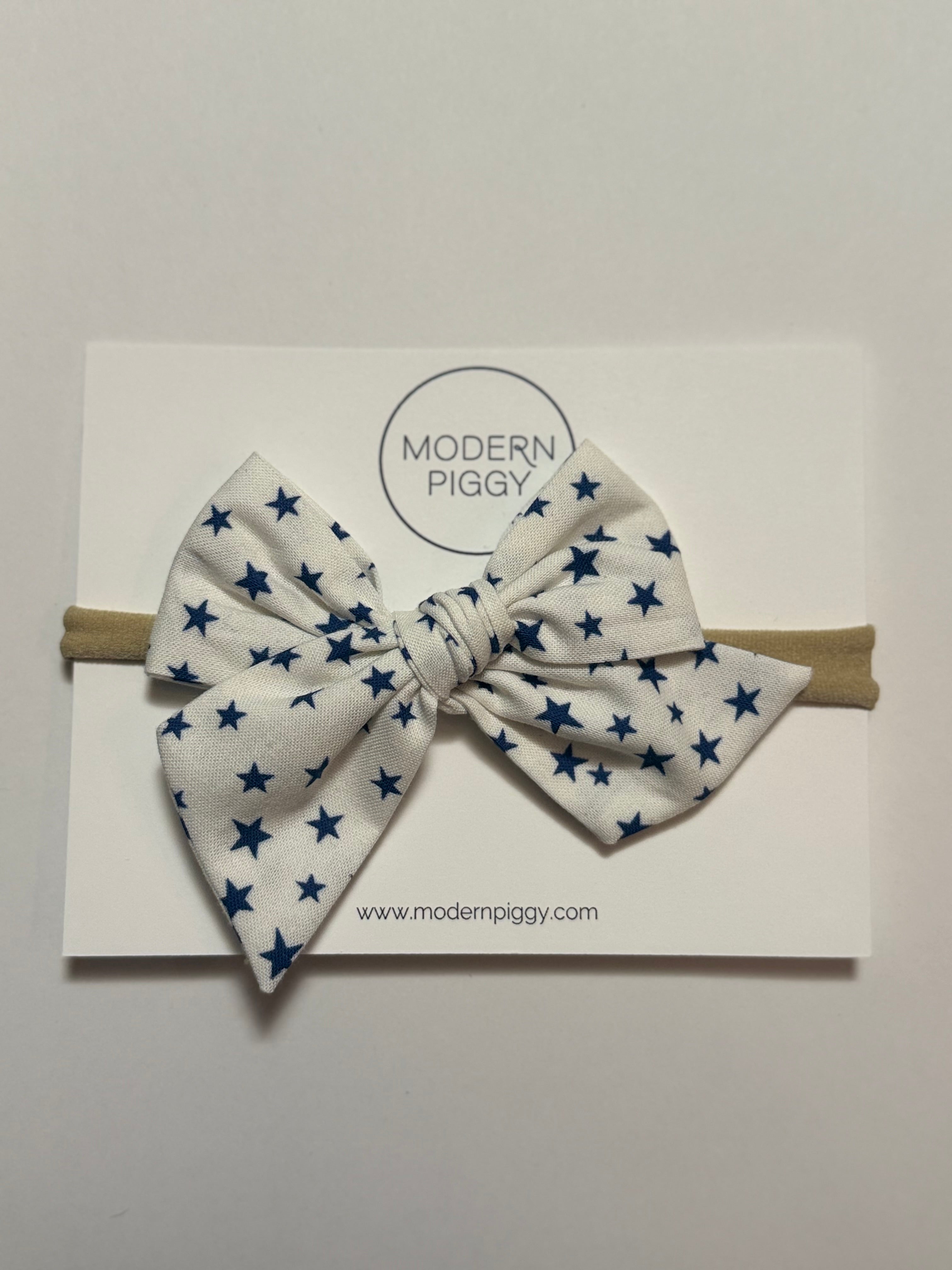All American | Oversized Hand-tied Bow