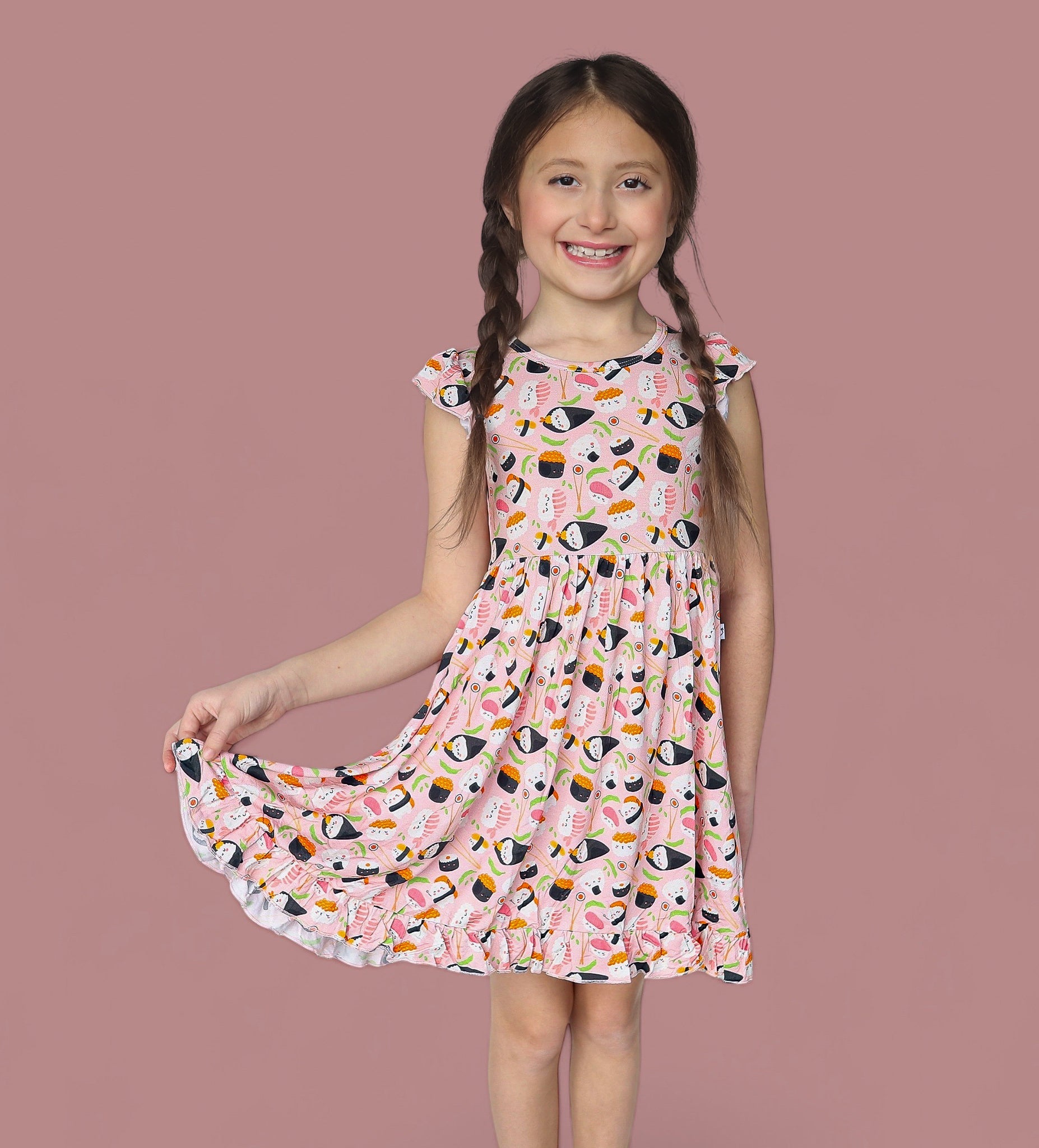 Sweet Pea Sushi Dream Ruffle Dress