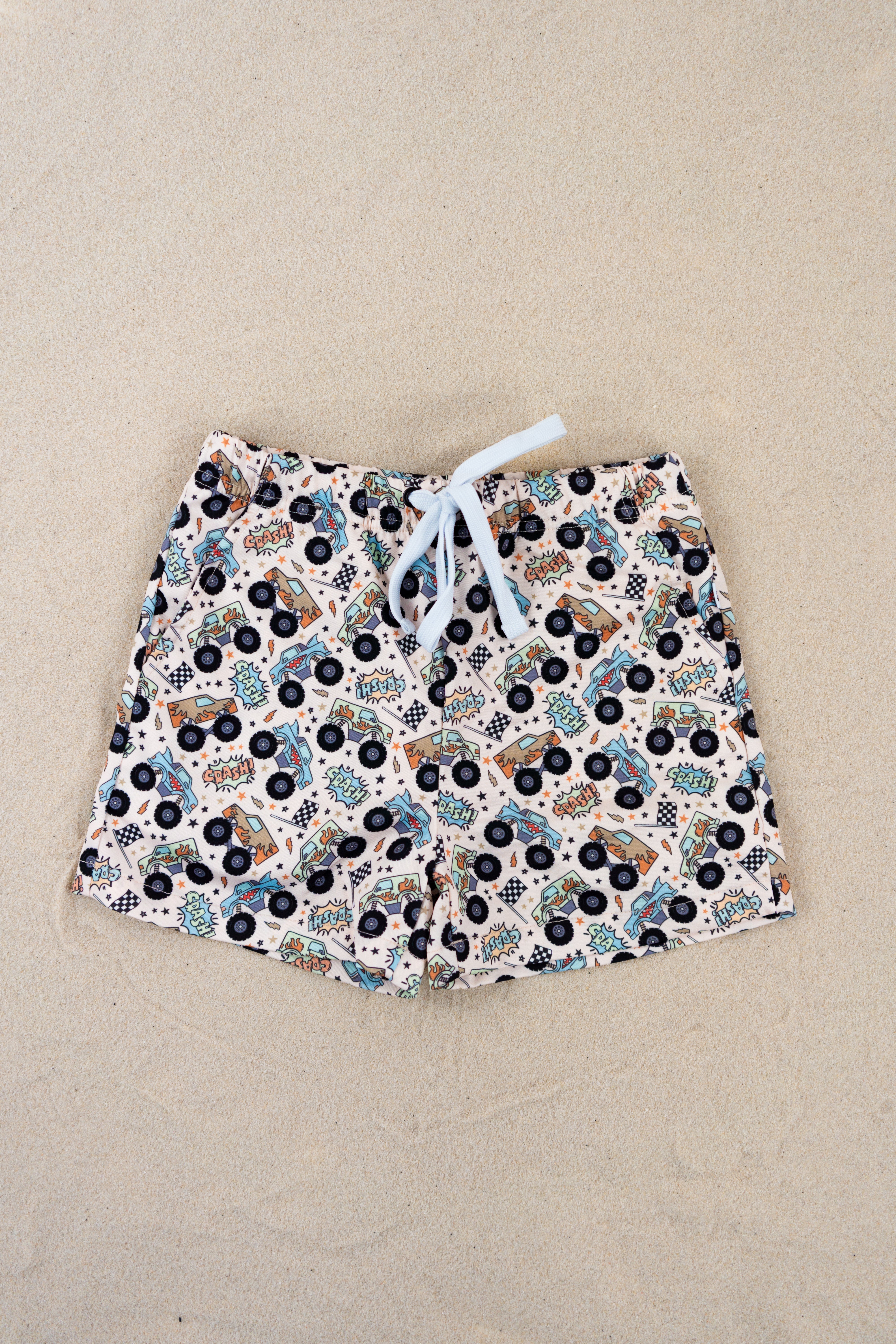 Crash Hard Boy's Dream Swim Trunks