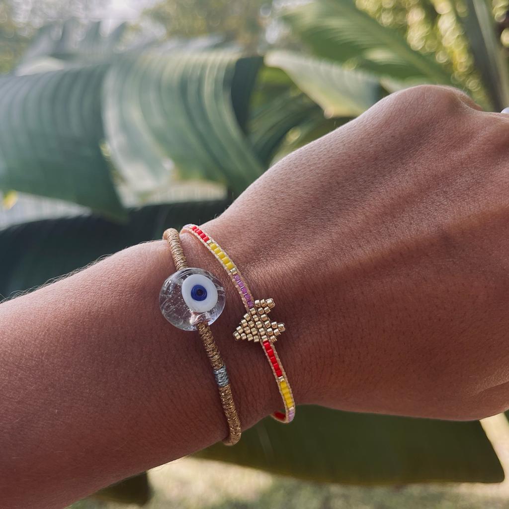 Willow Miyuki Heart Bracelet