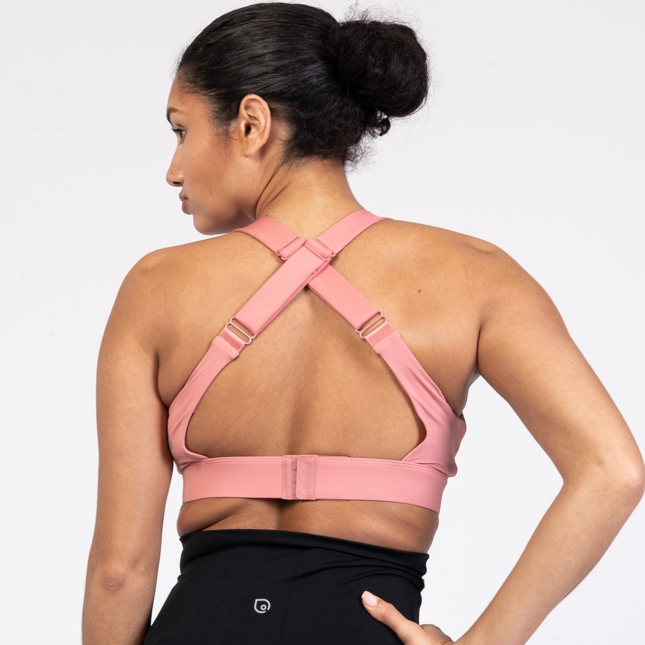 Venice High Impact Full Coverage Nursing Sports Bra (peach Blossom)