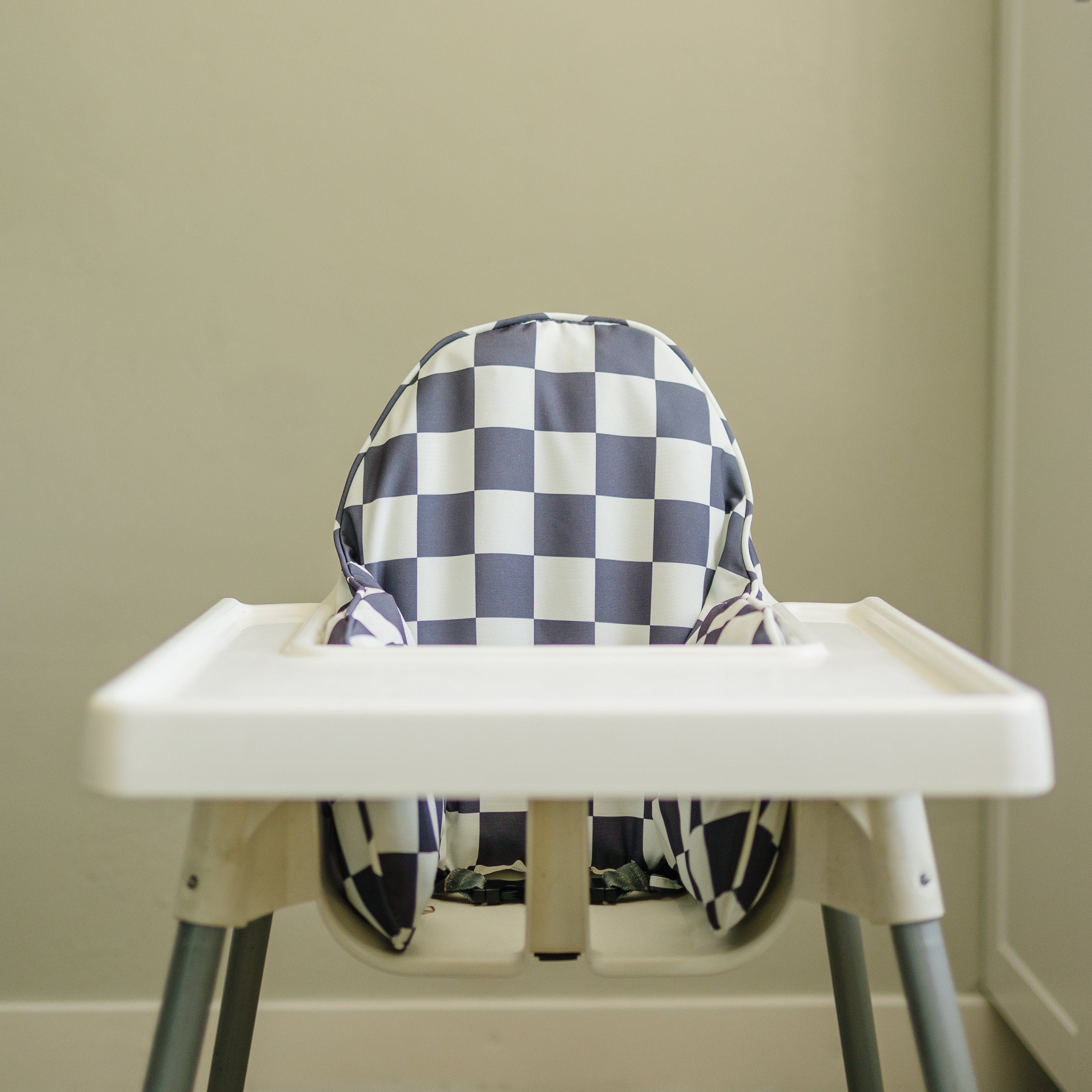 Black Check Ikea Antilop Cushion Cover