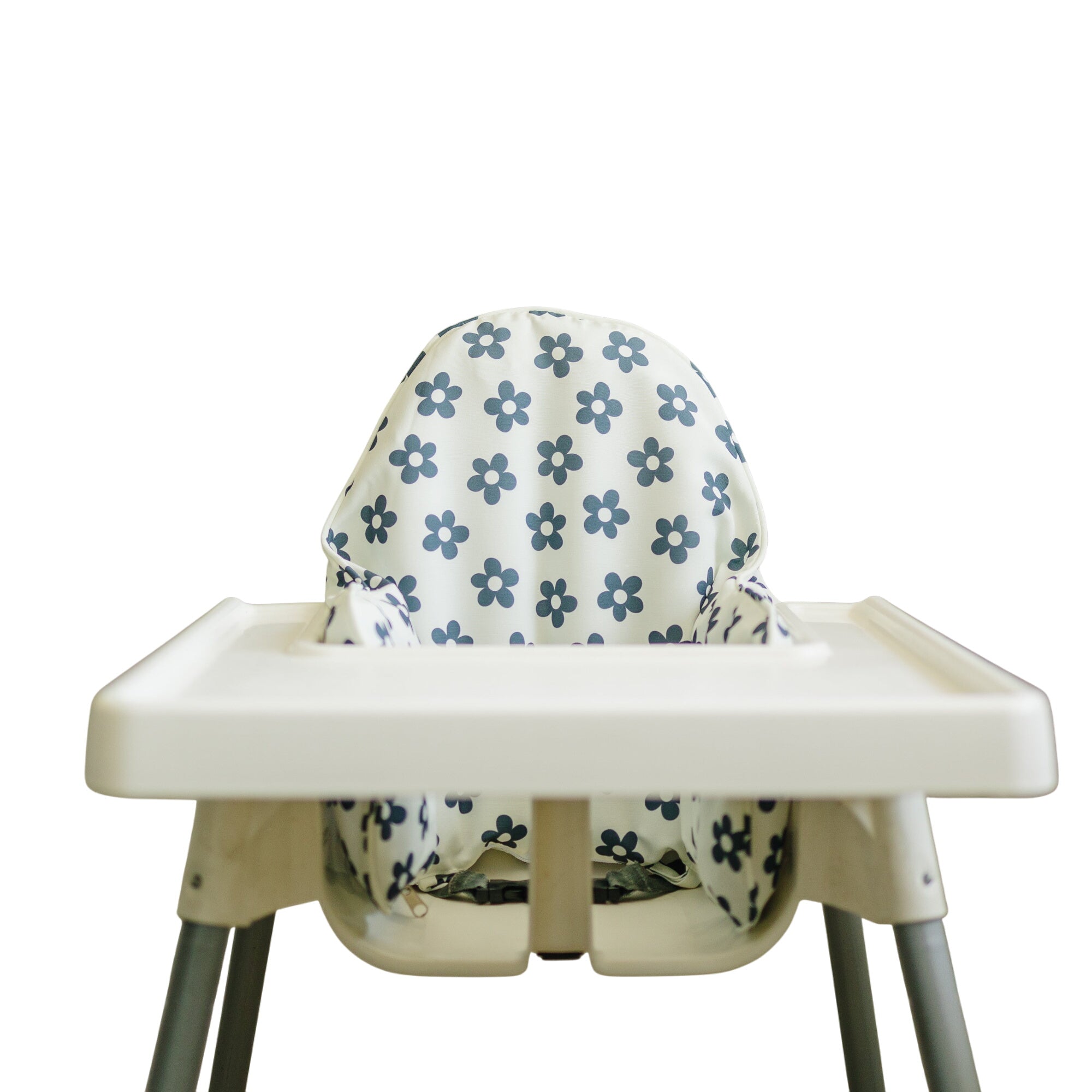 Black Floral Ikea Antilop Cushion Cover