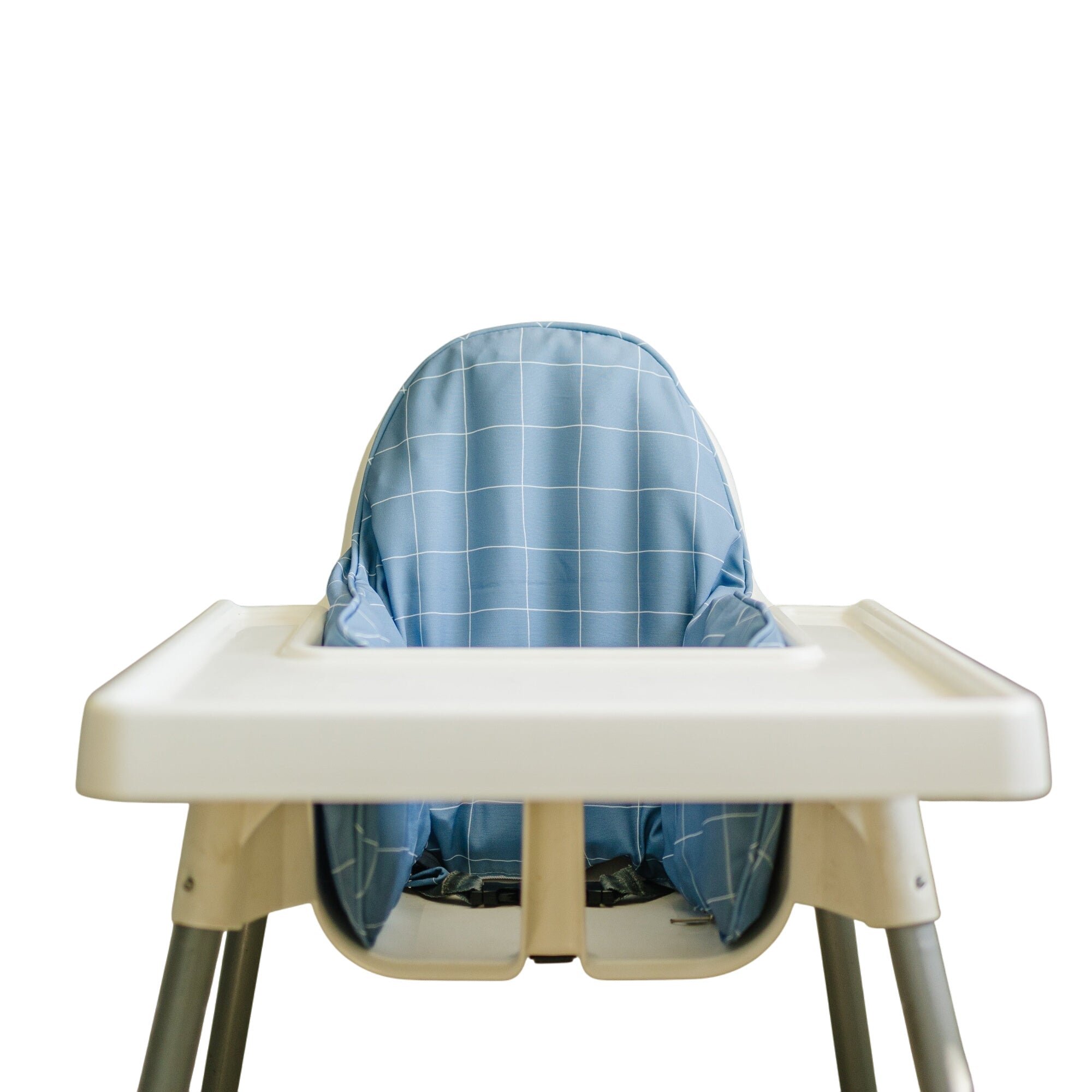 Blue Grid Ikea Antilop Cushion Cover