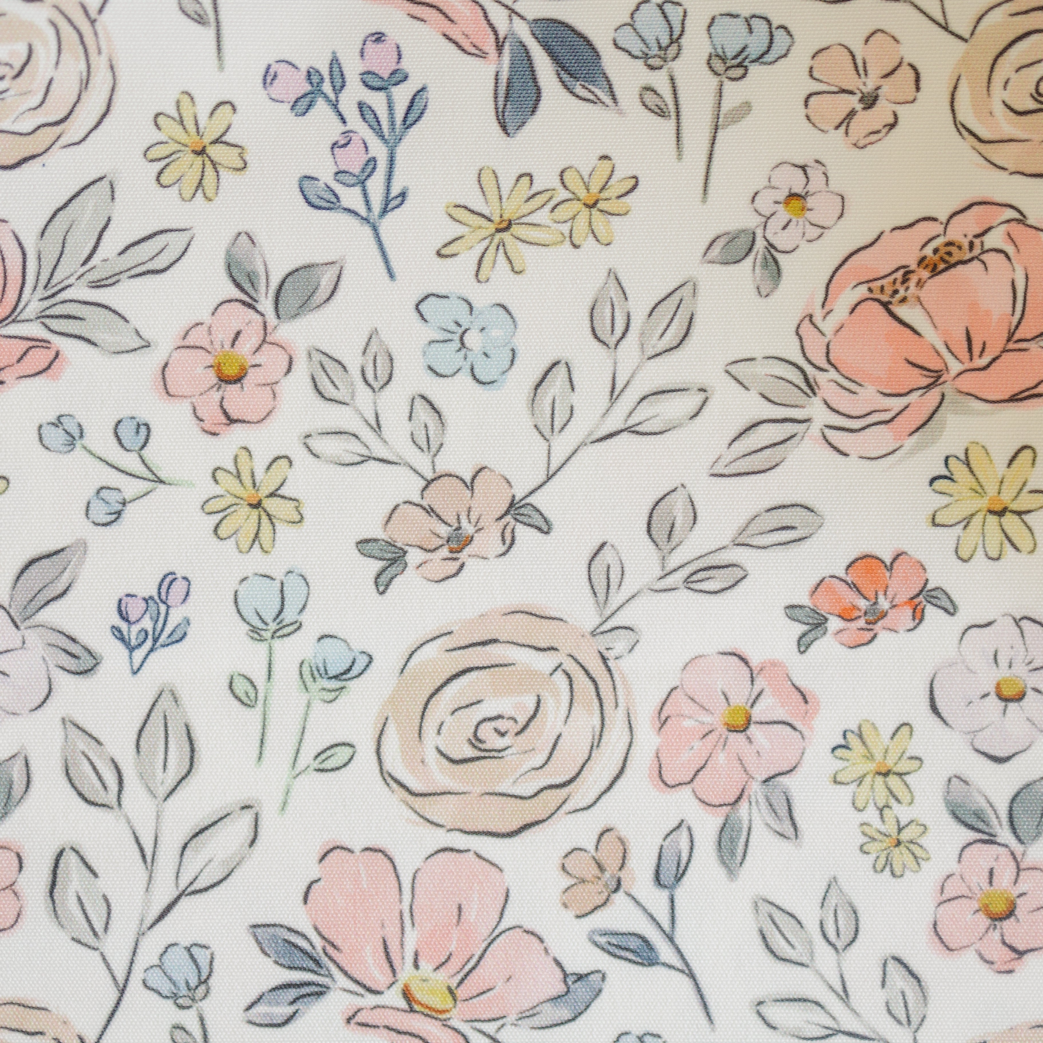 Pastel Floral Ikea Antilop Cushion Cover