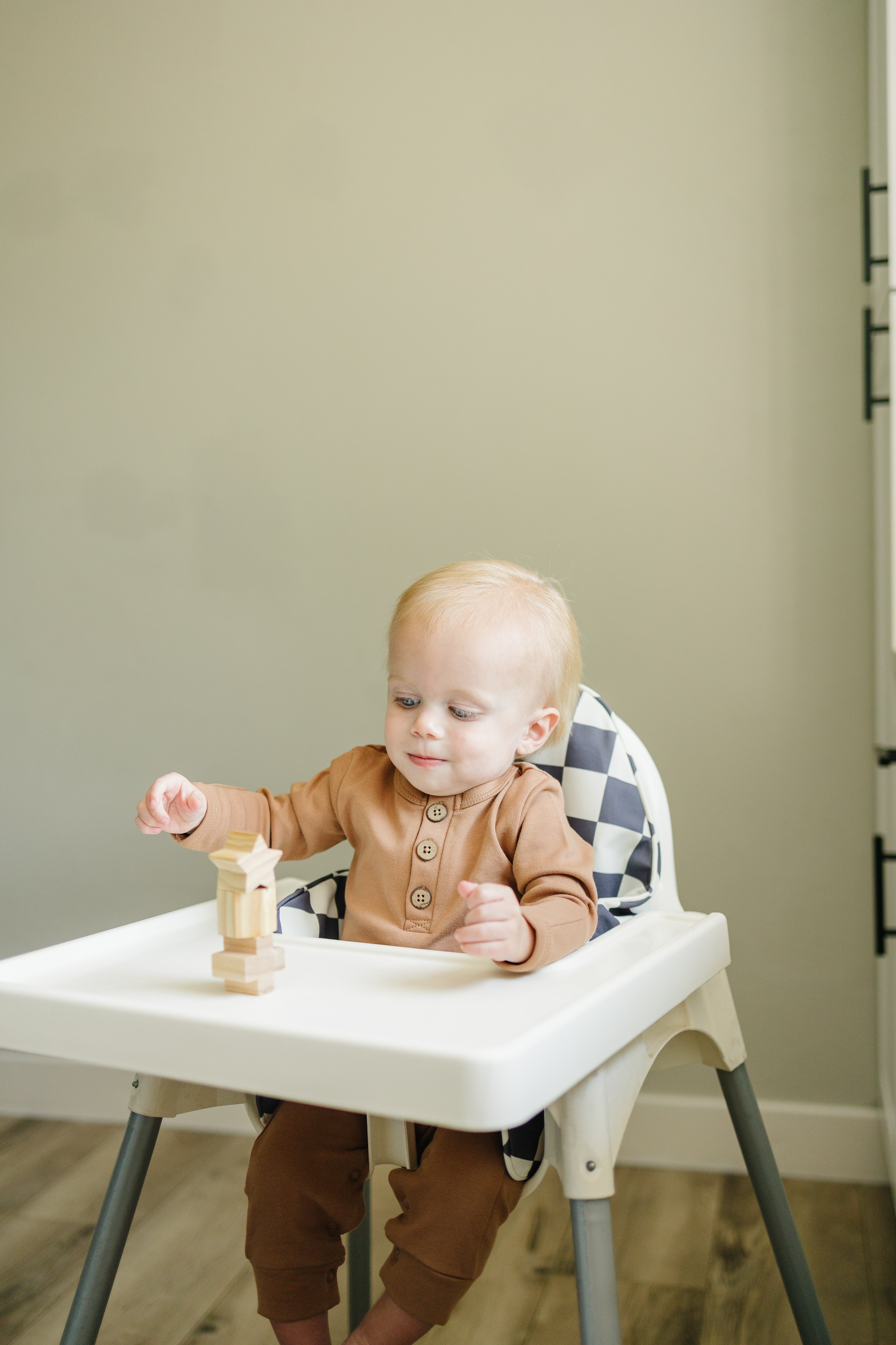 Black Check Ikea Antilop Cushion Cover