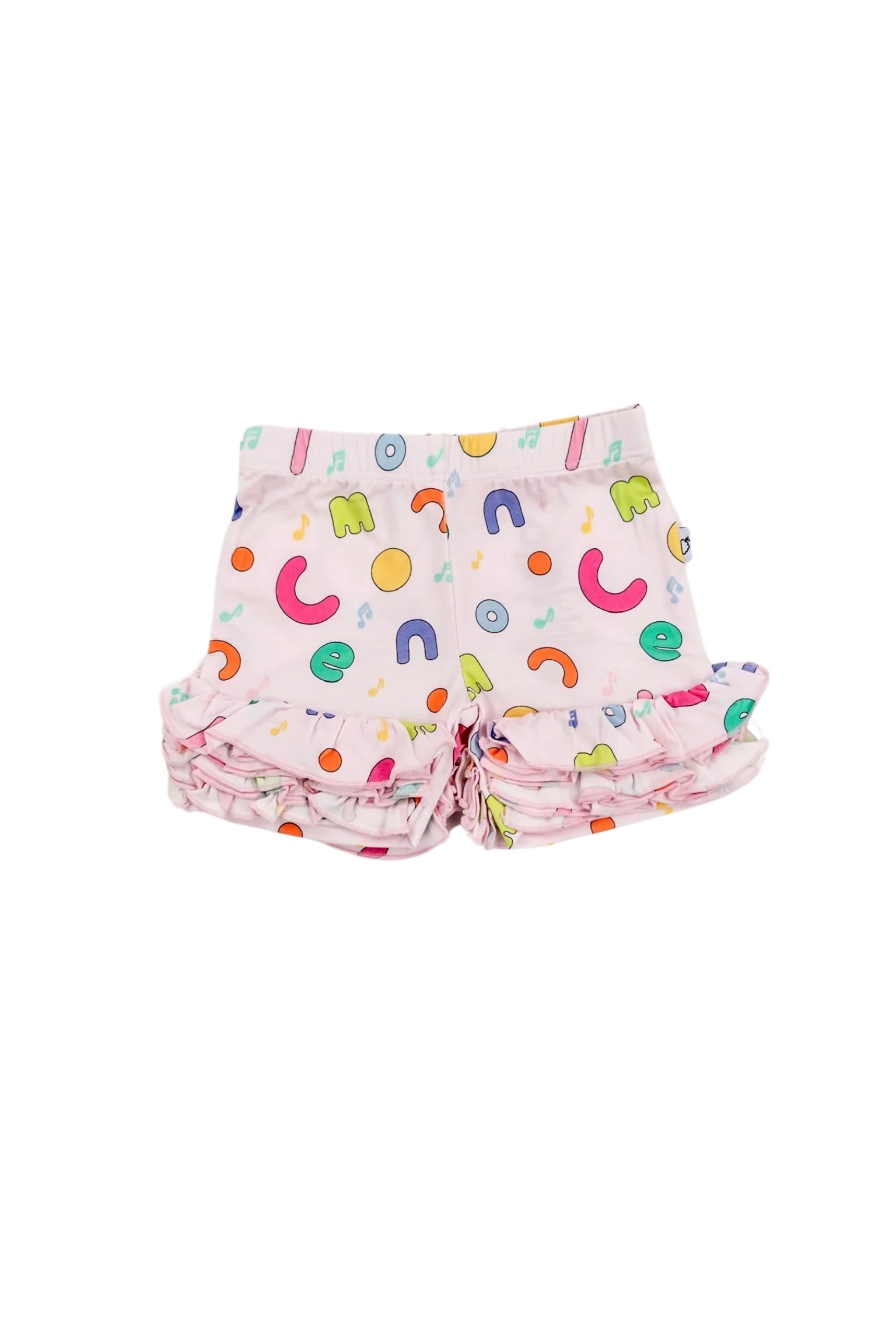Dream Big Little Co X Cocomelon Alphabet Dream Ruffle Shorts