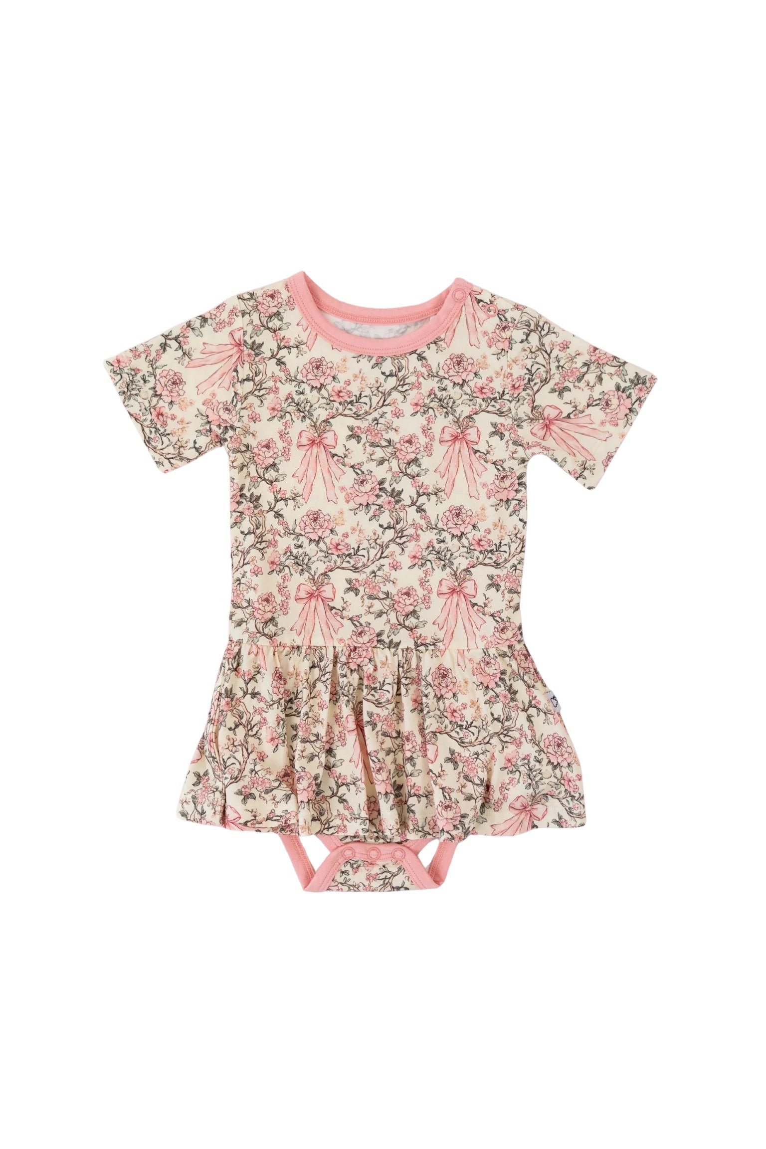 Victorian Bloom Dream Bodysuit Dress