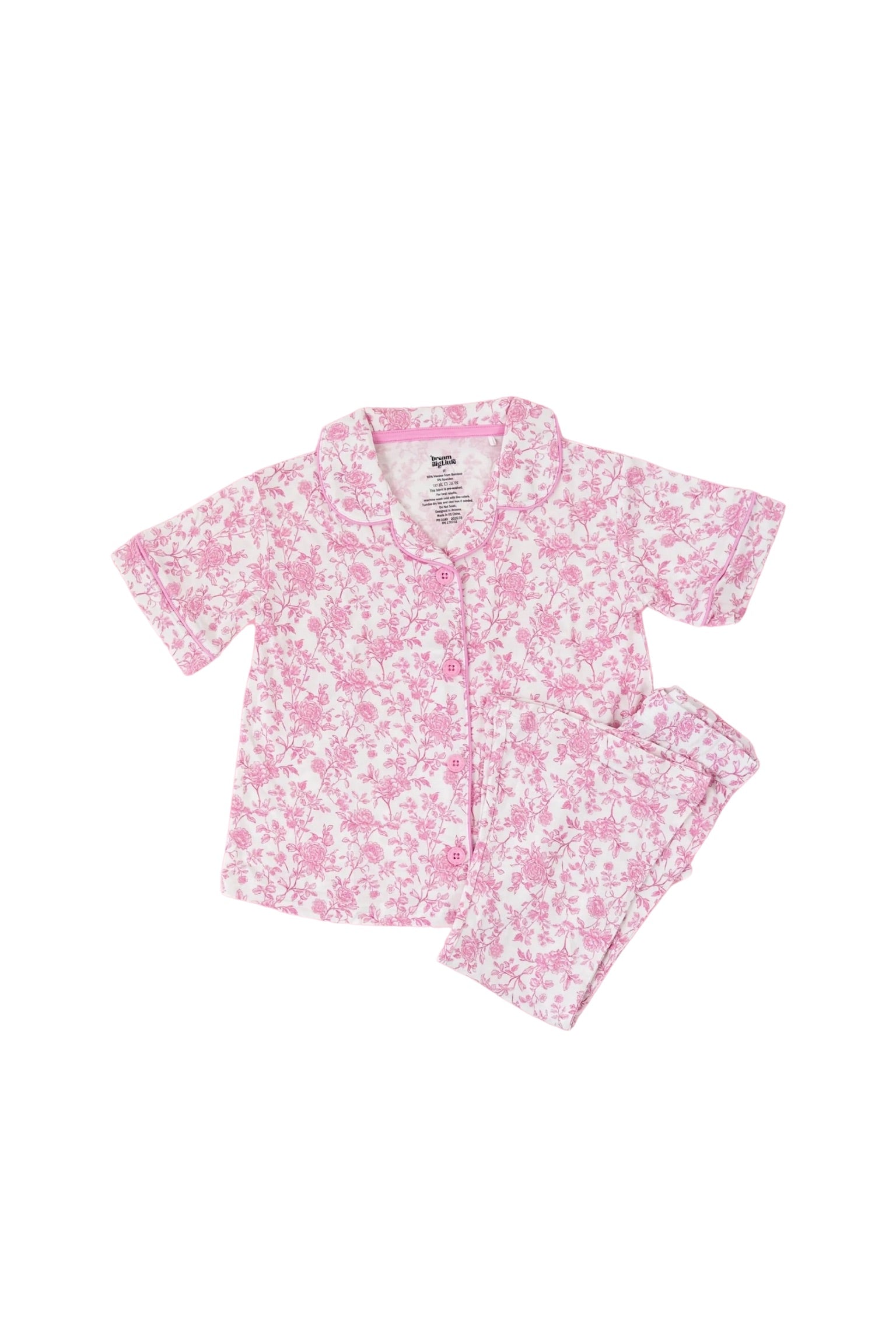 Rosewood Toile Dream Girl's Flare Set