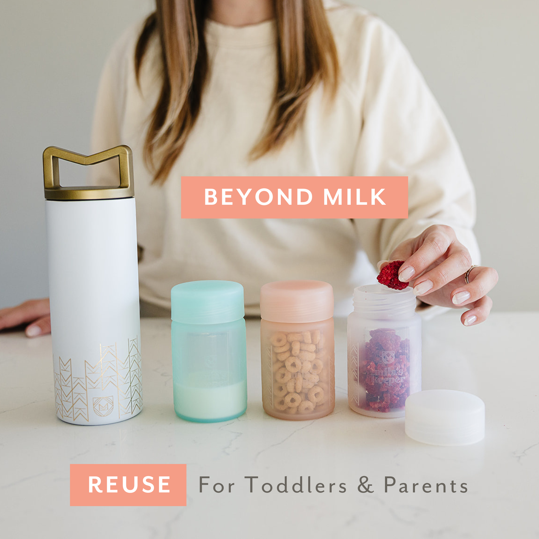 Silicone Breast Milk Storage (set Of 3)