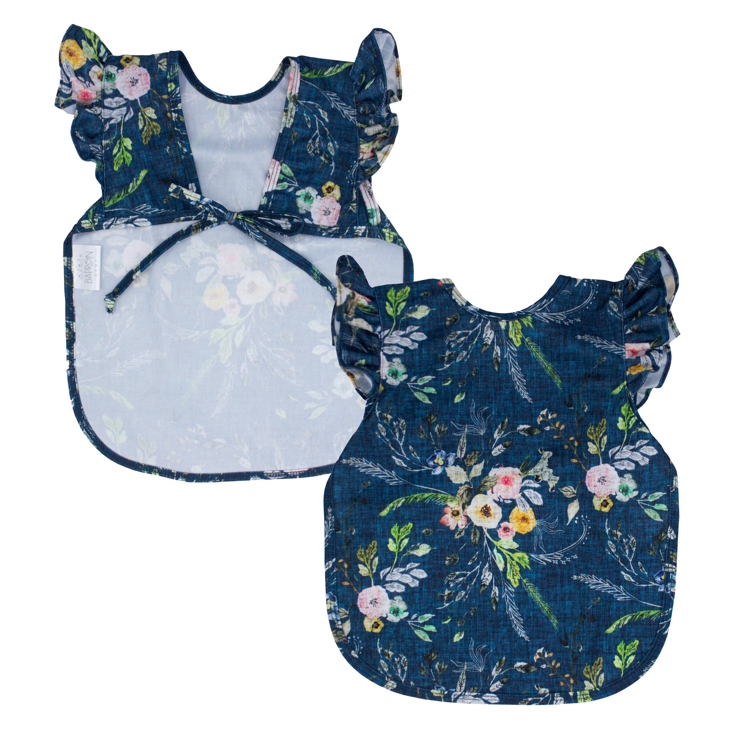 Boho Floral Flutter Bapron