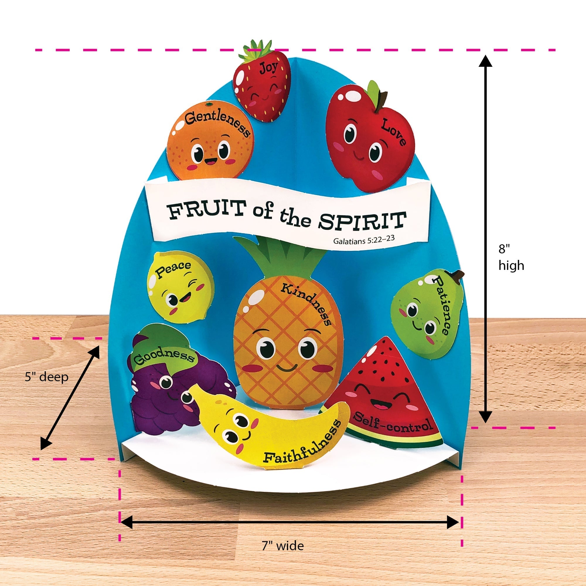 Fruit Of The Spirit 3-d Display