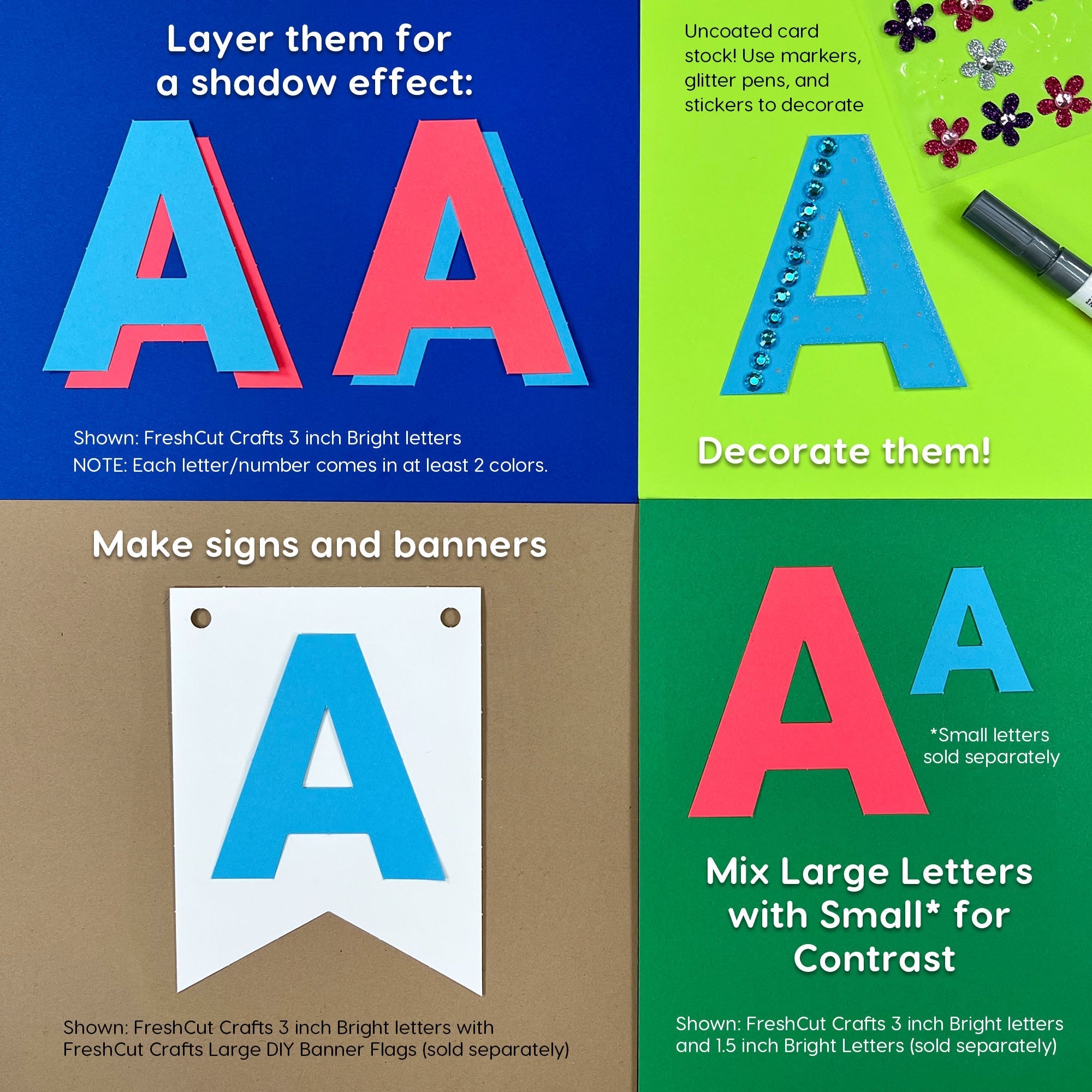 Bulletin Board Letters – 3 Inch