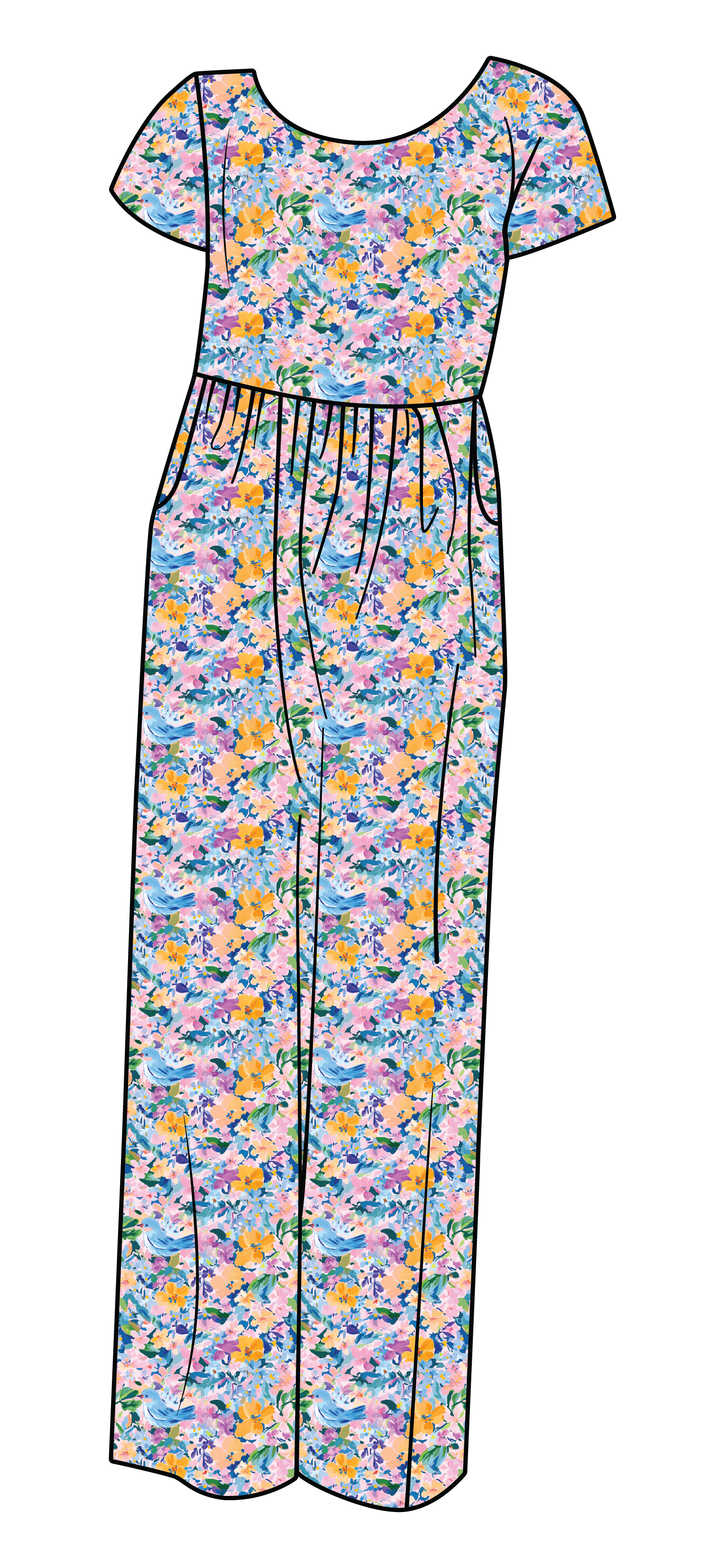 Anna Grace Bamboo Leggy Romper