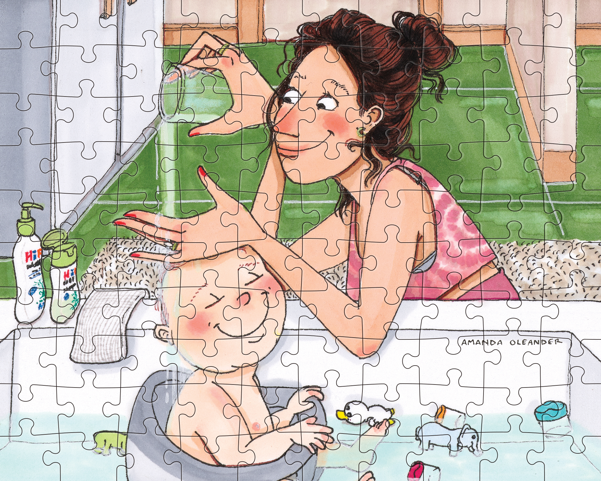 Jiggy Junior, Amanda Oleander, Splish Splash