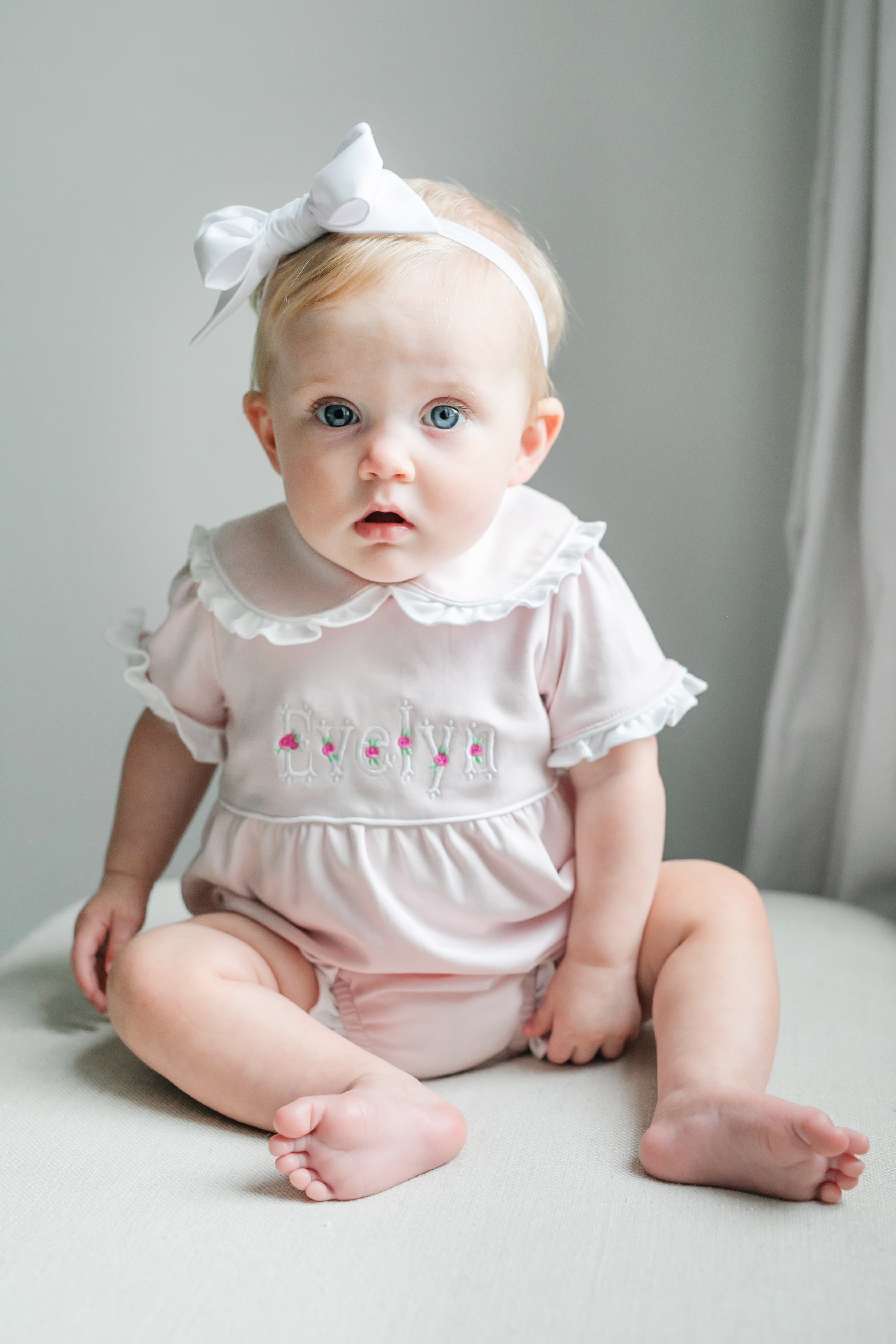 Council Girls' Pima Cotton Bubble - Light Pink