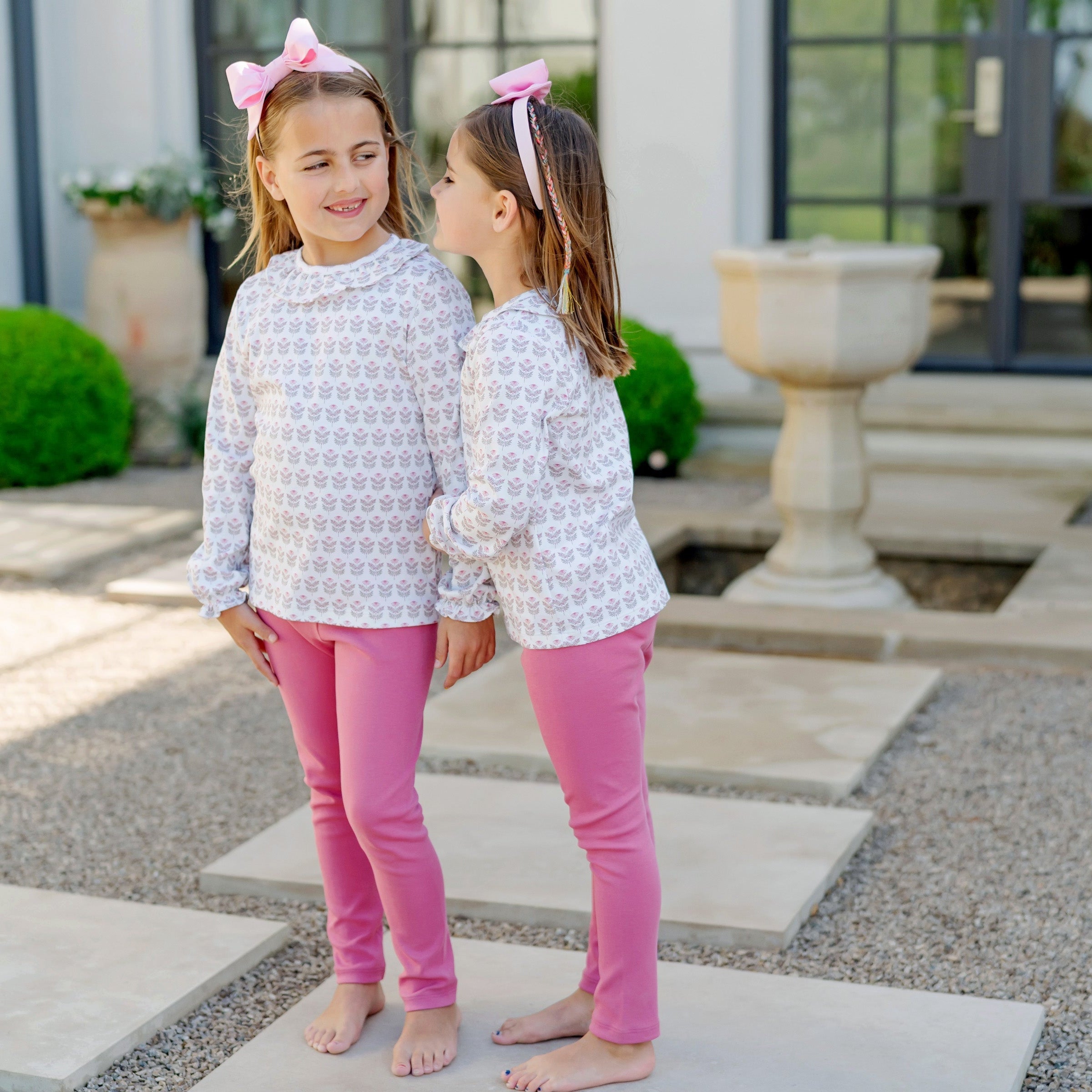 Lulu Girls' Legging Set - Berkshire Batik Floral