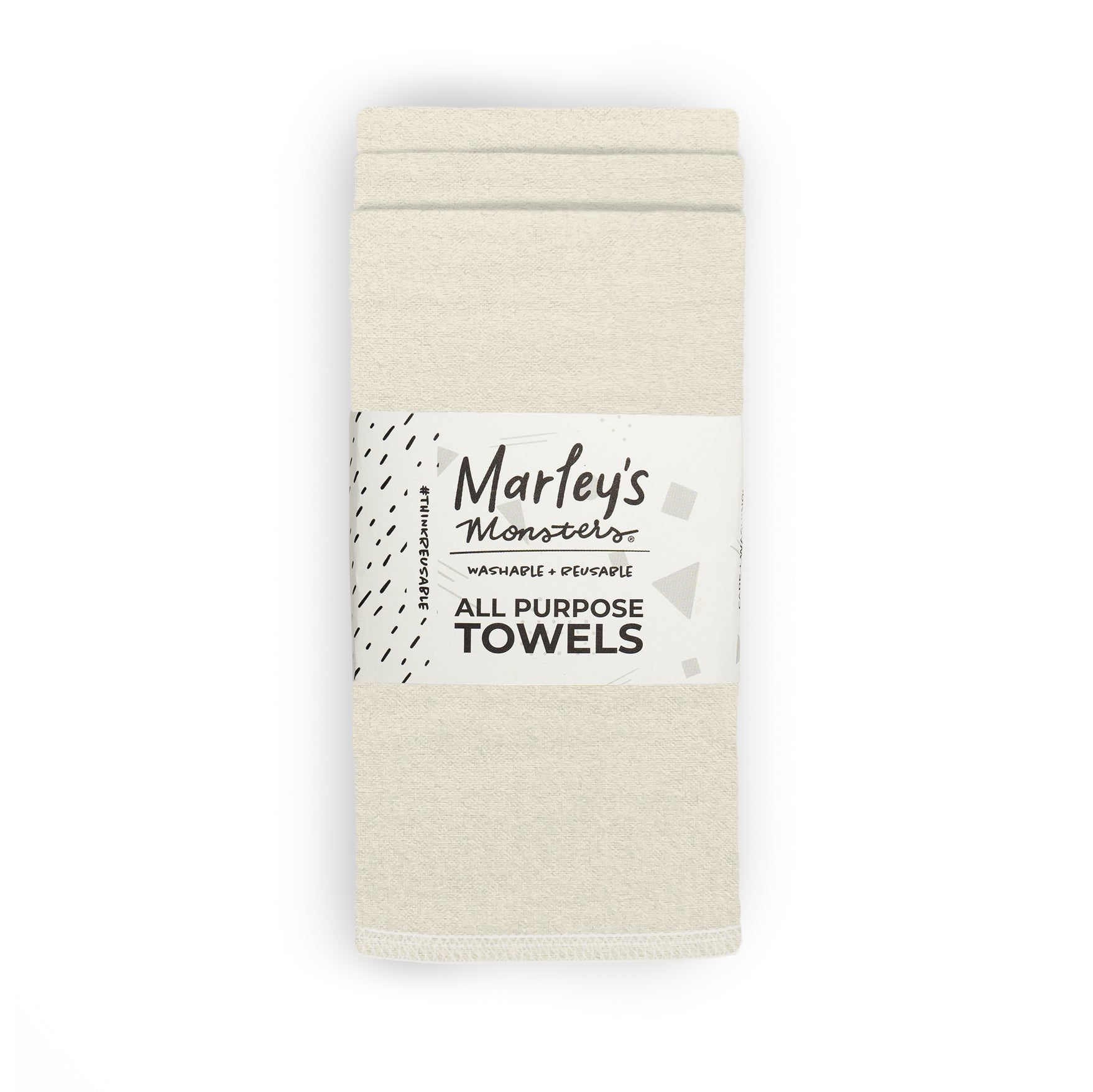 All-purpose Towels: Single Print 3 Count Pack