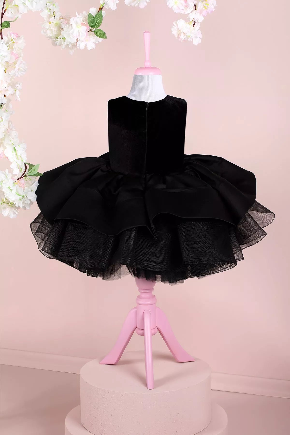Abigail Black Party Dress