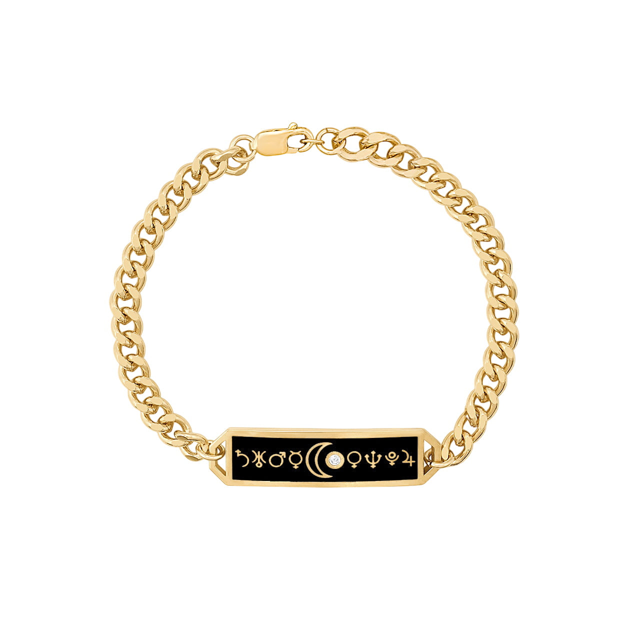 Alchemy Black Enamel Bracelet