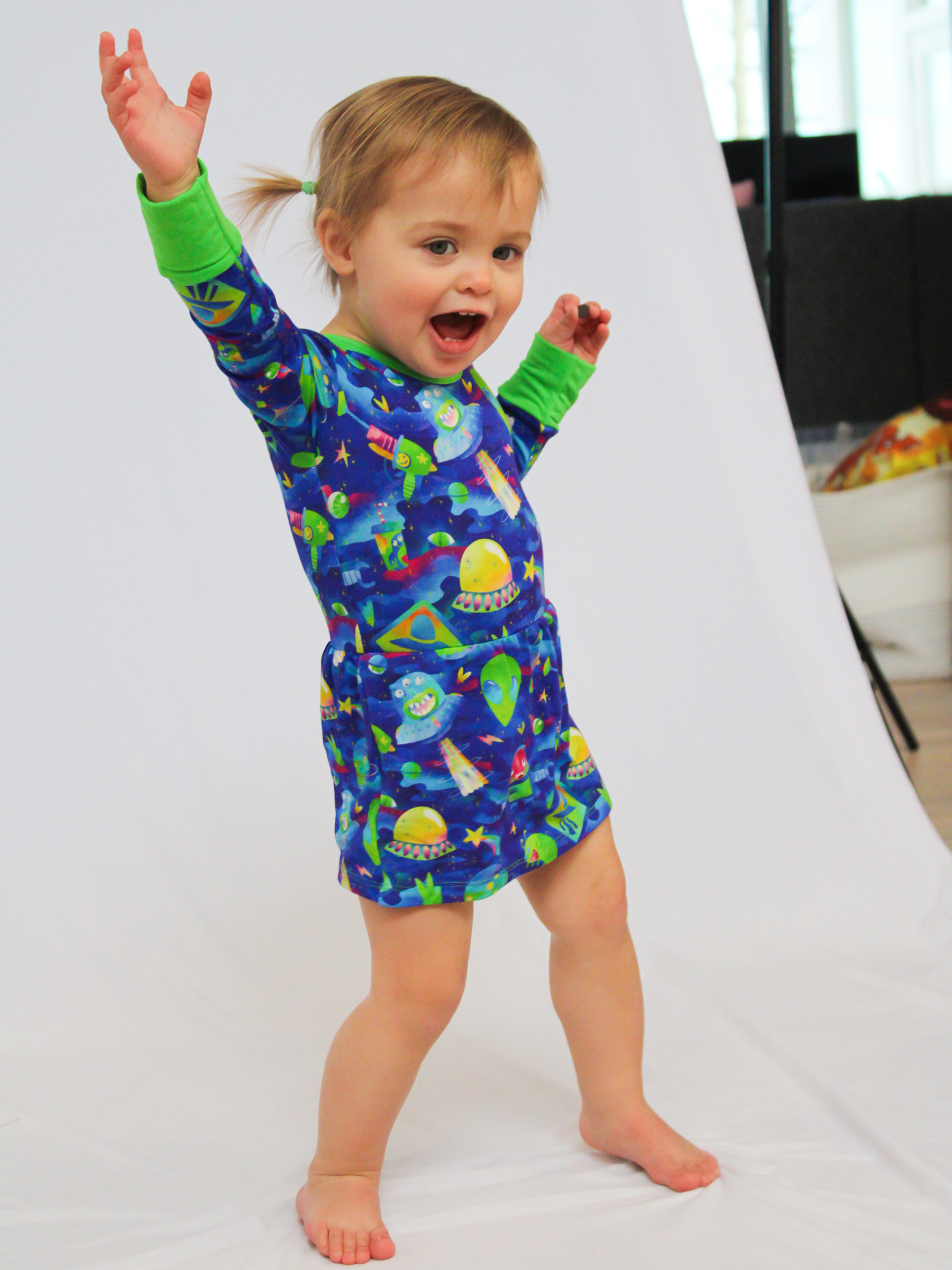 Aliens Baby Ballerina Dress