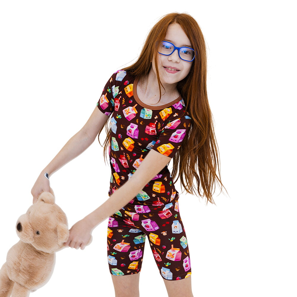 All The Milks! Short Sleeve Pajamas