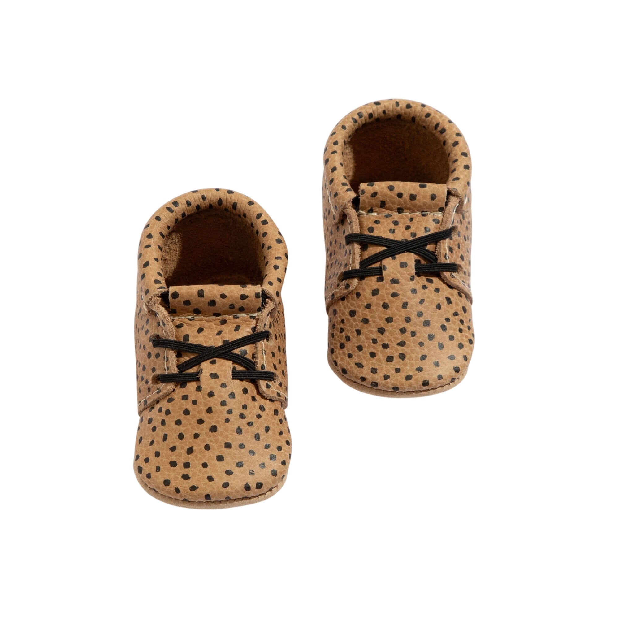 Almond Speckles Oxford Baby Shoe
