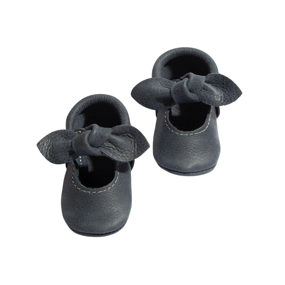 Alta Knotted Bow Baby Shoe