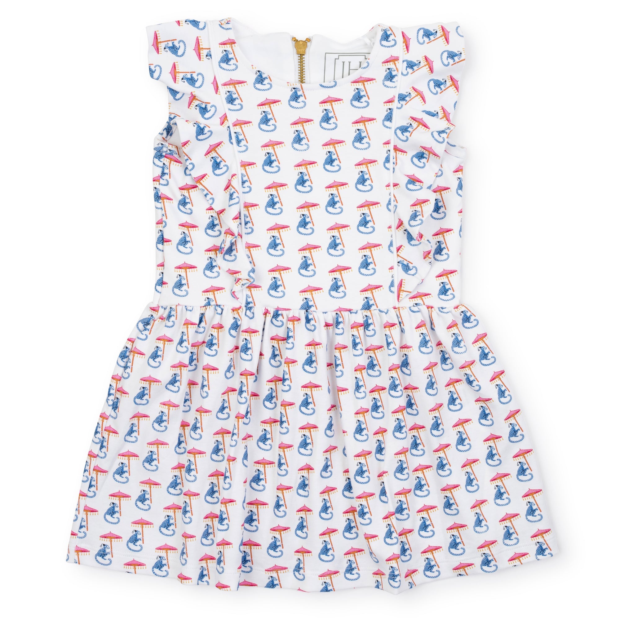 Amelia Girls' Dress - Majestic Monkey