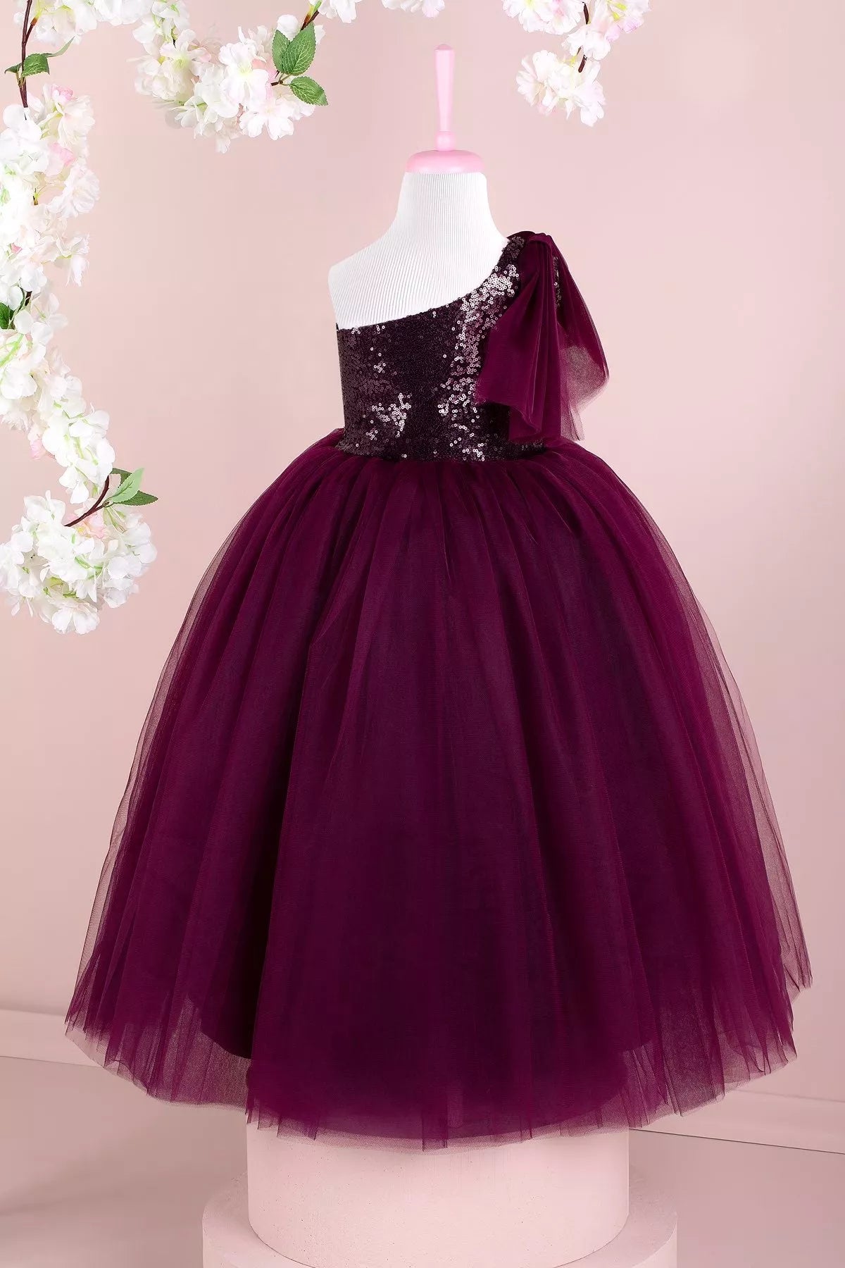 Amy Purple Party Dress