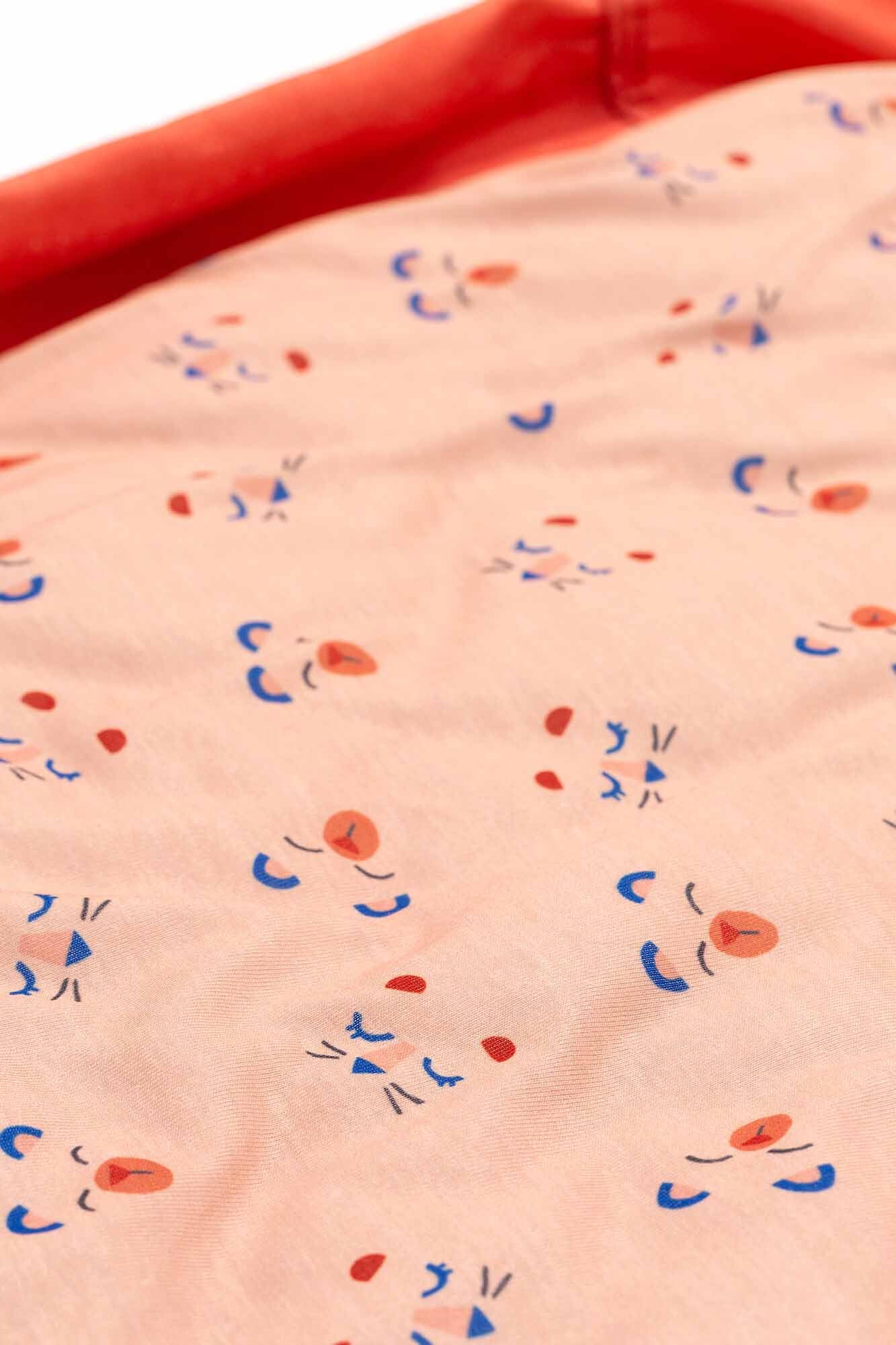 Animal Faces Baby Playmat - Bag