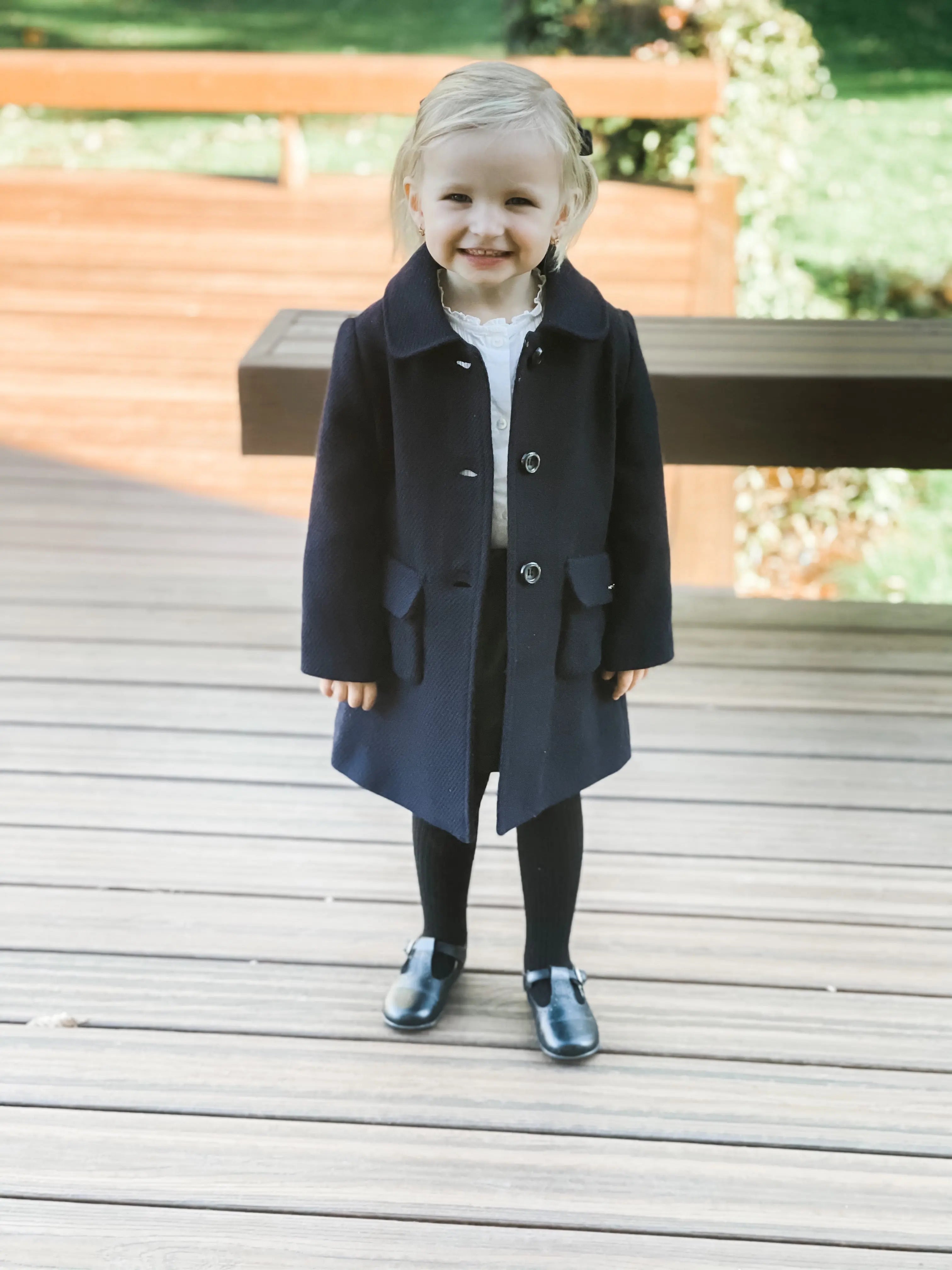 Antonio- Black Leather T-bar Shoes